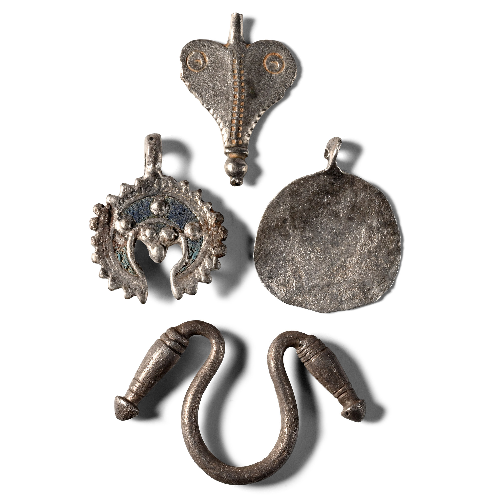 Roman to Migration Period Silver Pendant Group