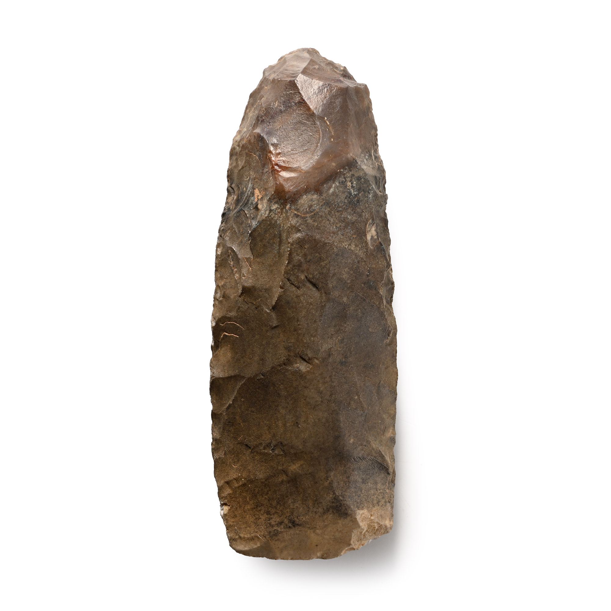 Stone Age Knapped Flint Axehead