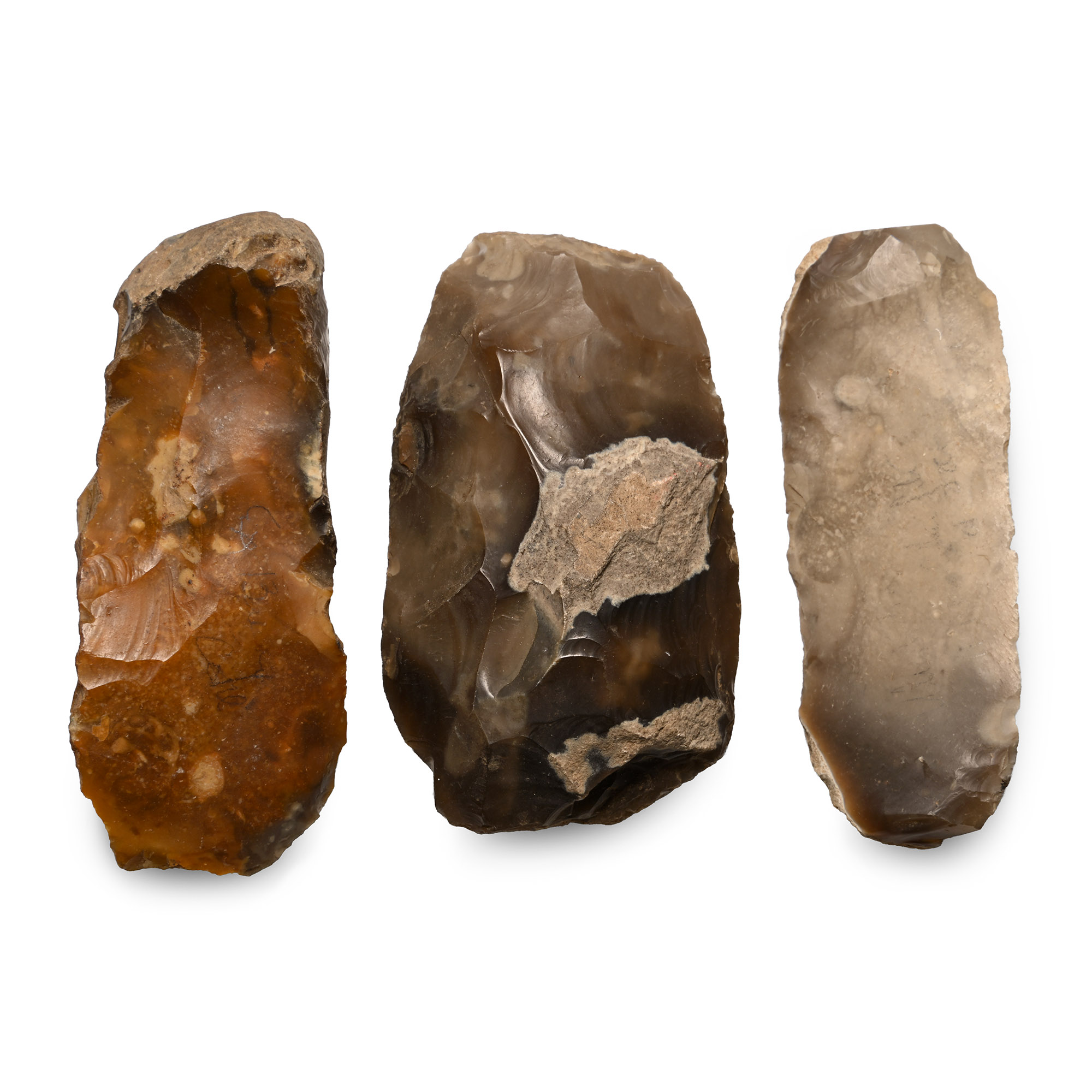 Farnham Stone Age Knapped Flint Tool Collection