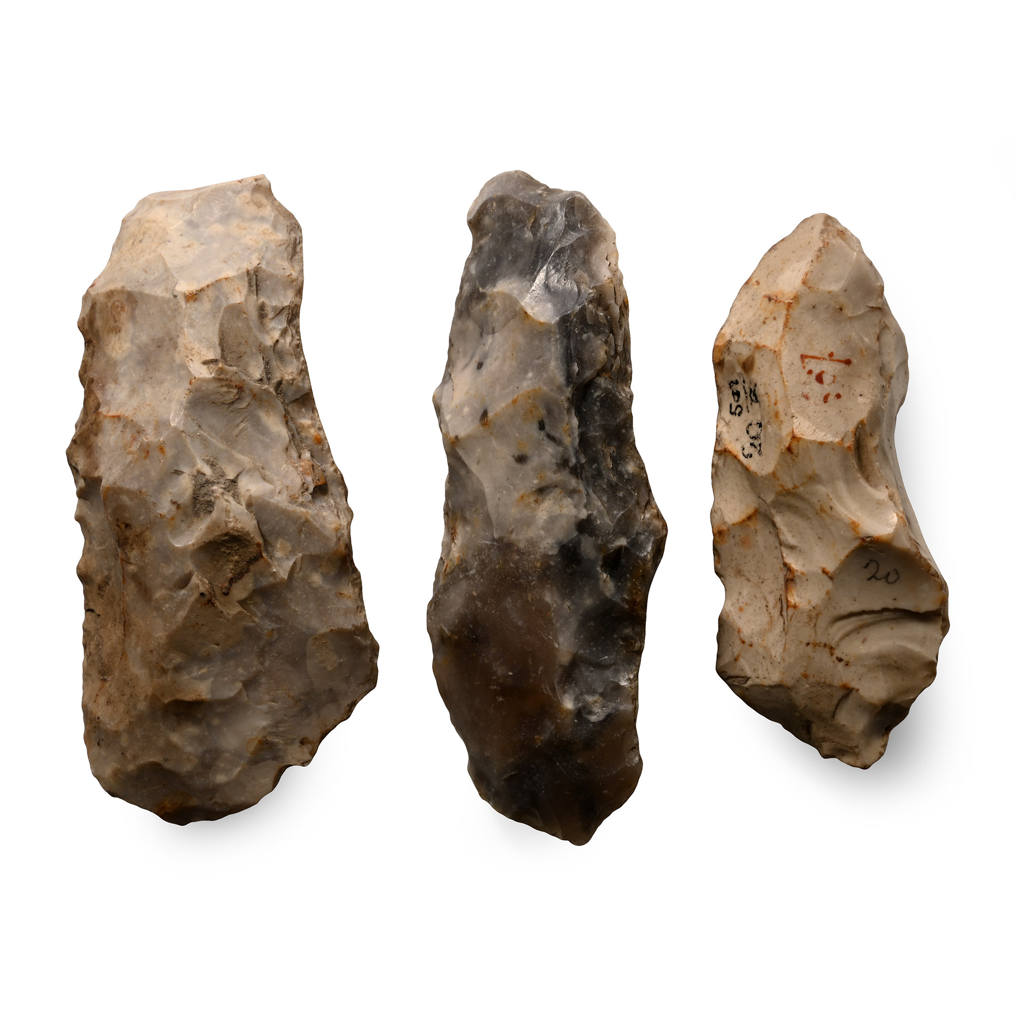 Farnham Stone Age Knapped Flint Tool Collection