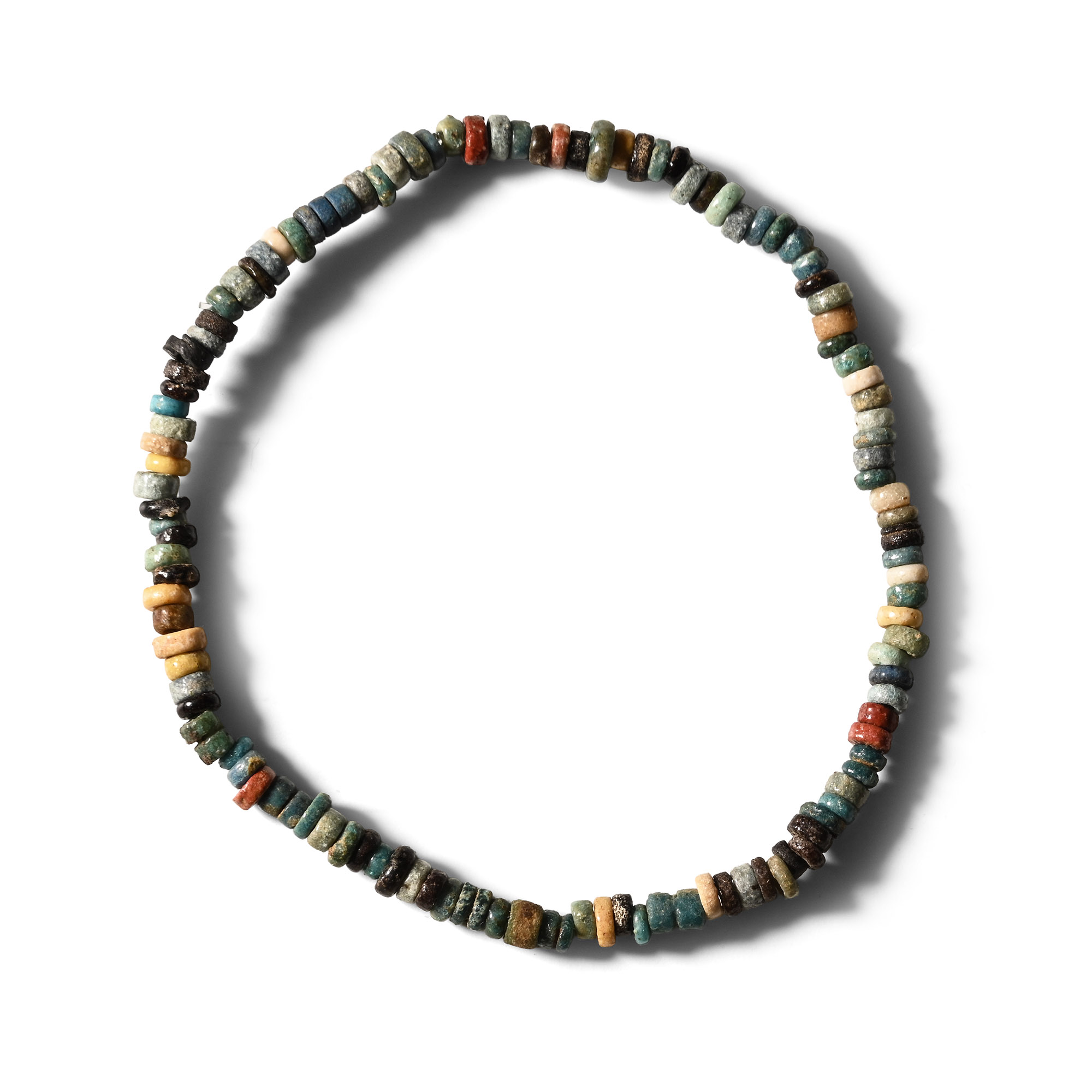 Egyptian Faience Mummy Bead Bracelet