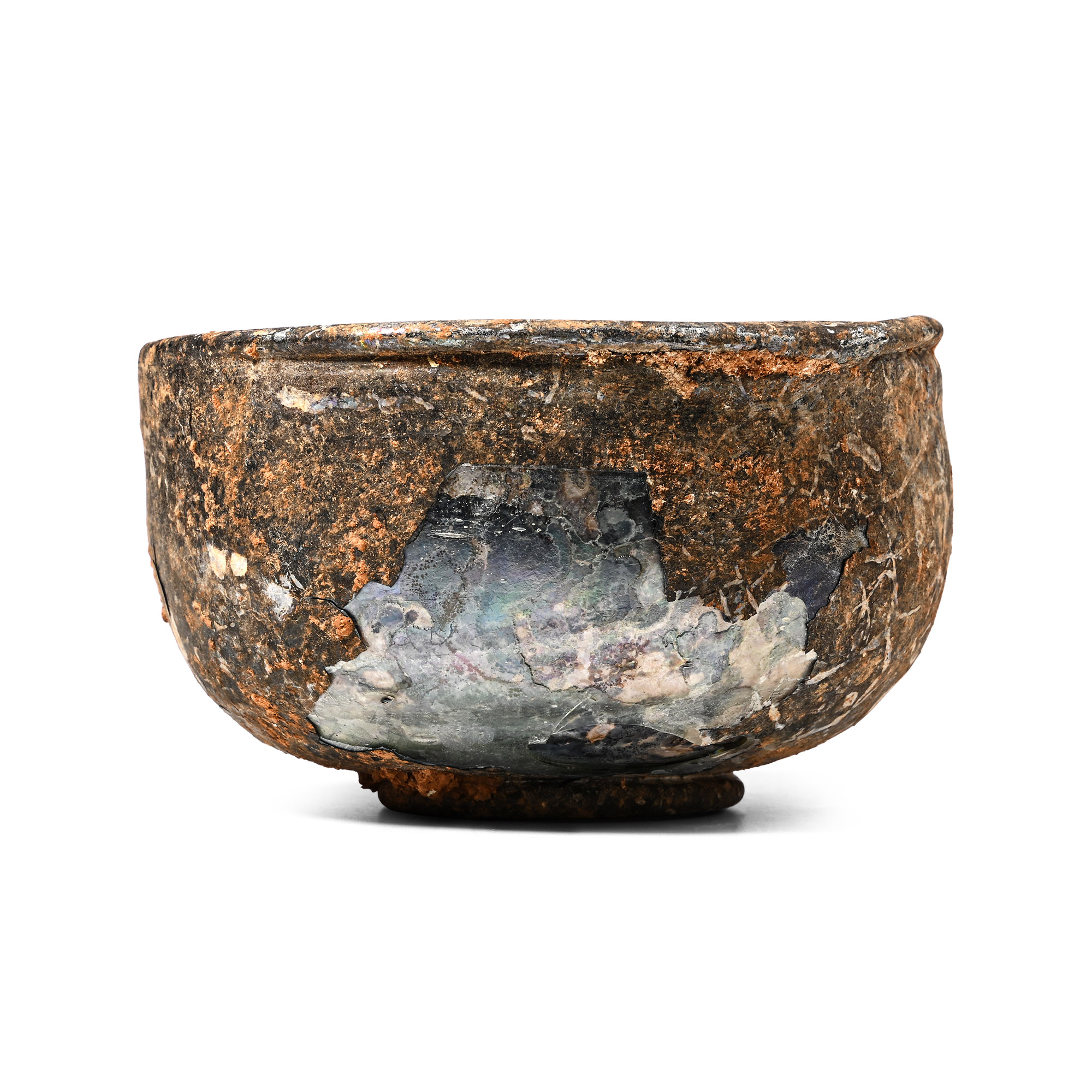 Roman Iridescent Glass Bowl