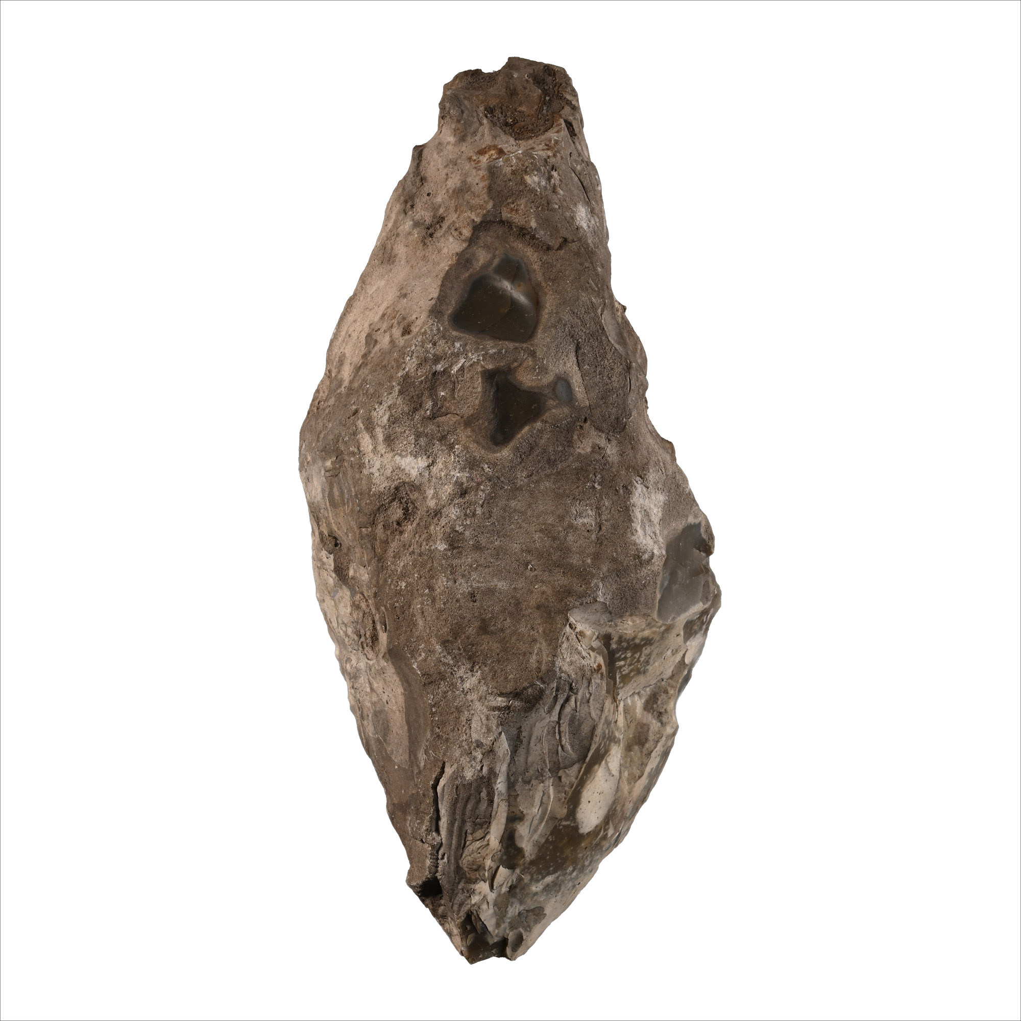 Farnham Stone Age Knapped Flint Chopper