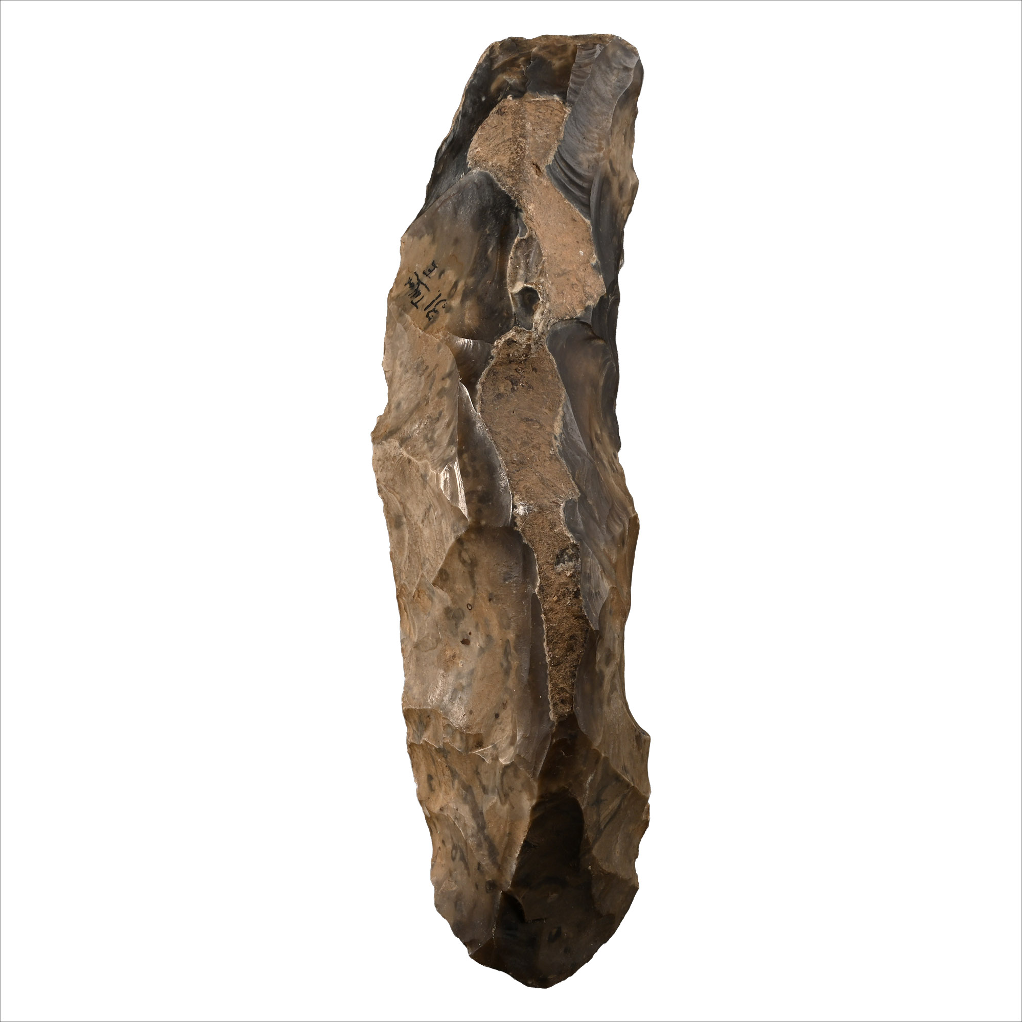 Very Large Farnham Stone Age Knapped Flint Pick