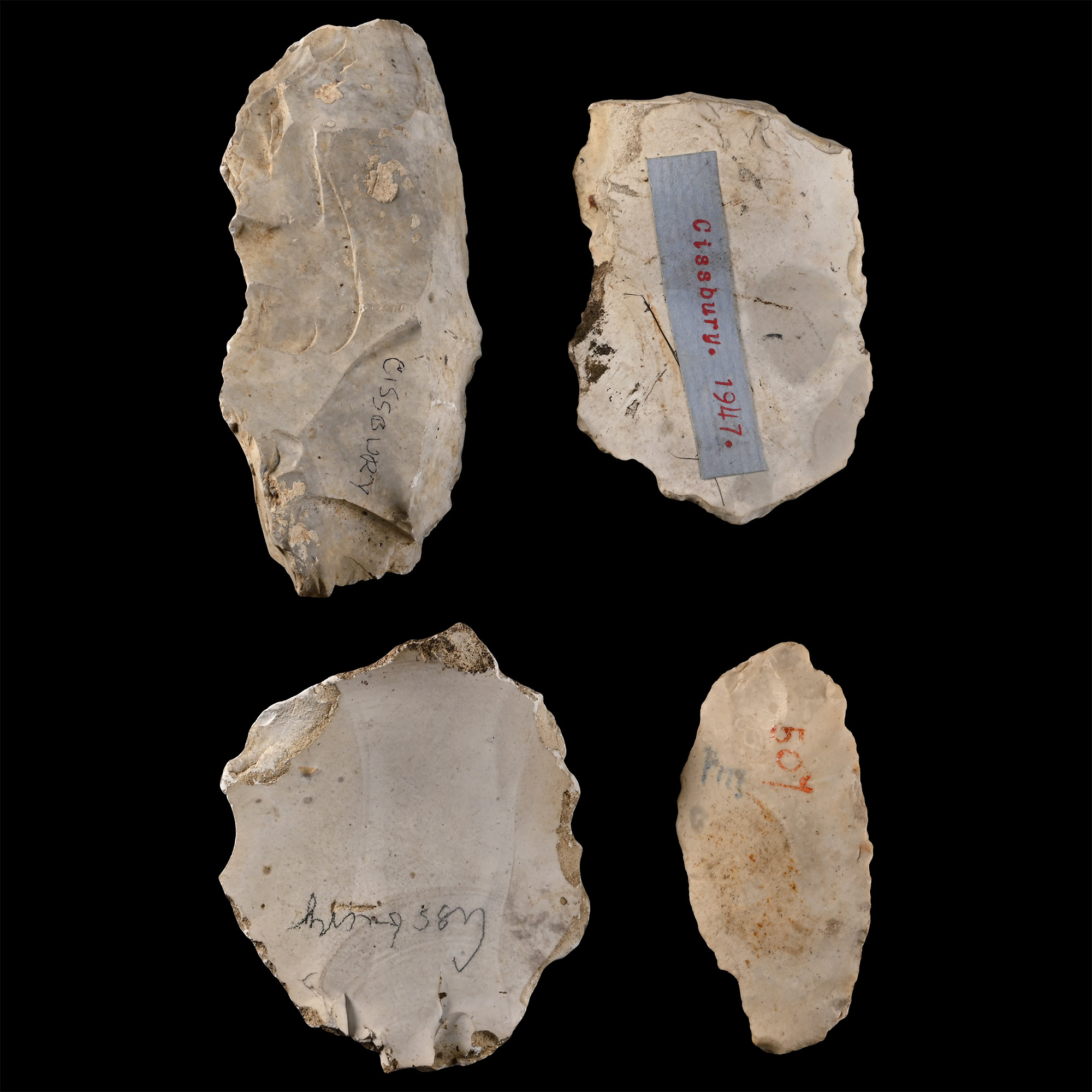 Cissbury Ring Stone Age Flint Tool Collection