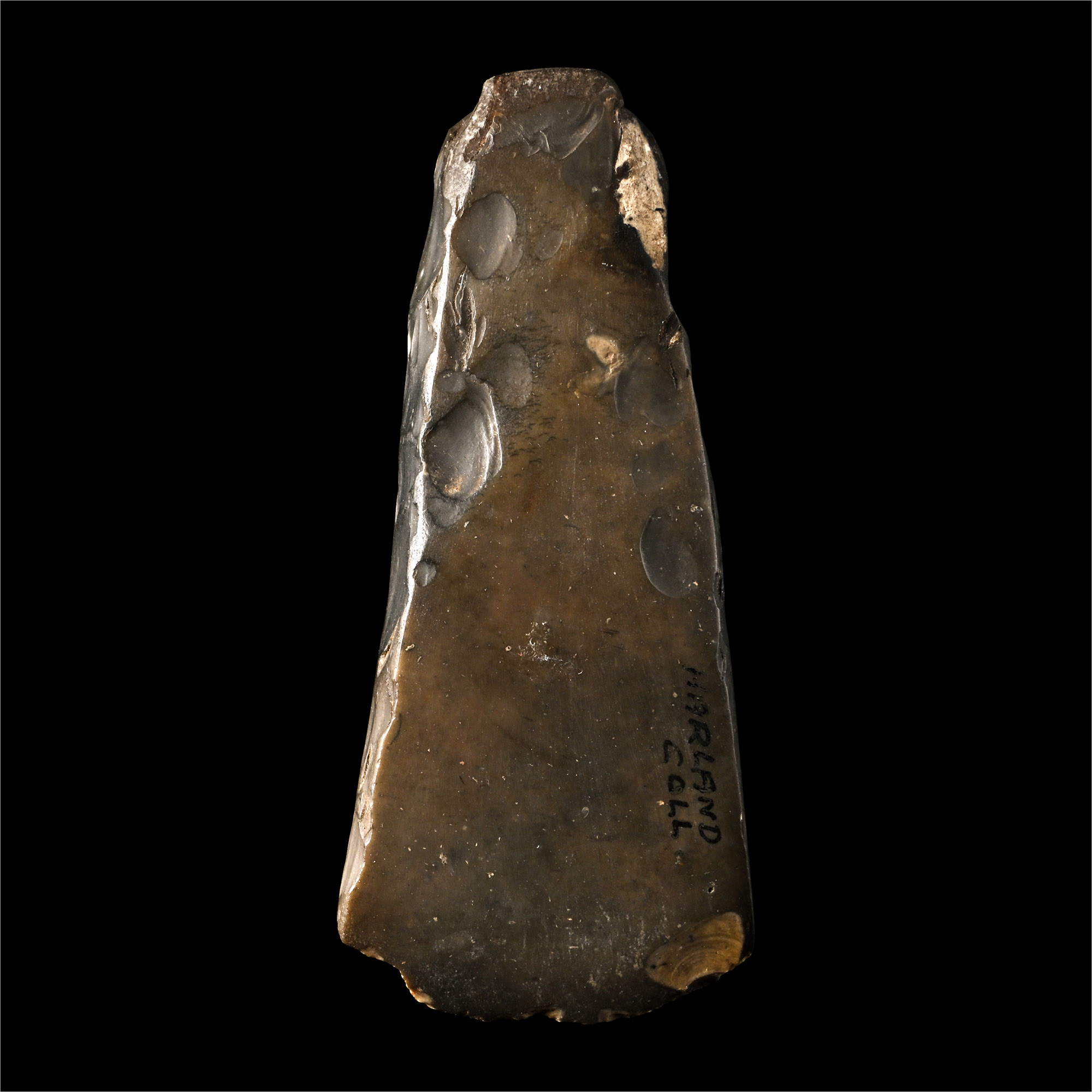 Danish Stone Age Knapped Thick-Butted Flint Axehead