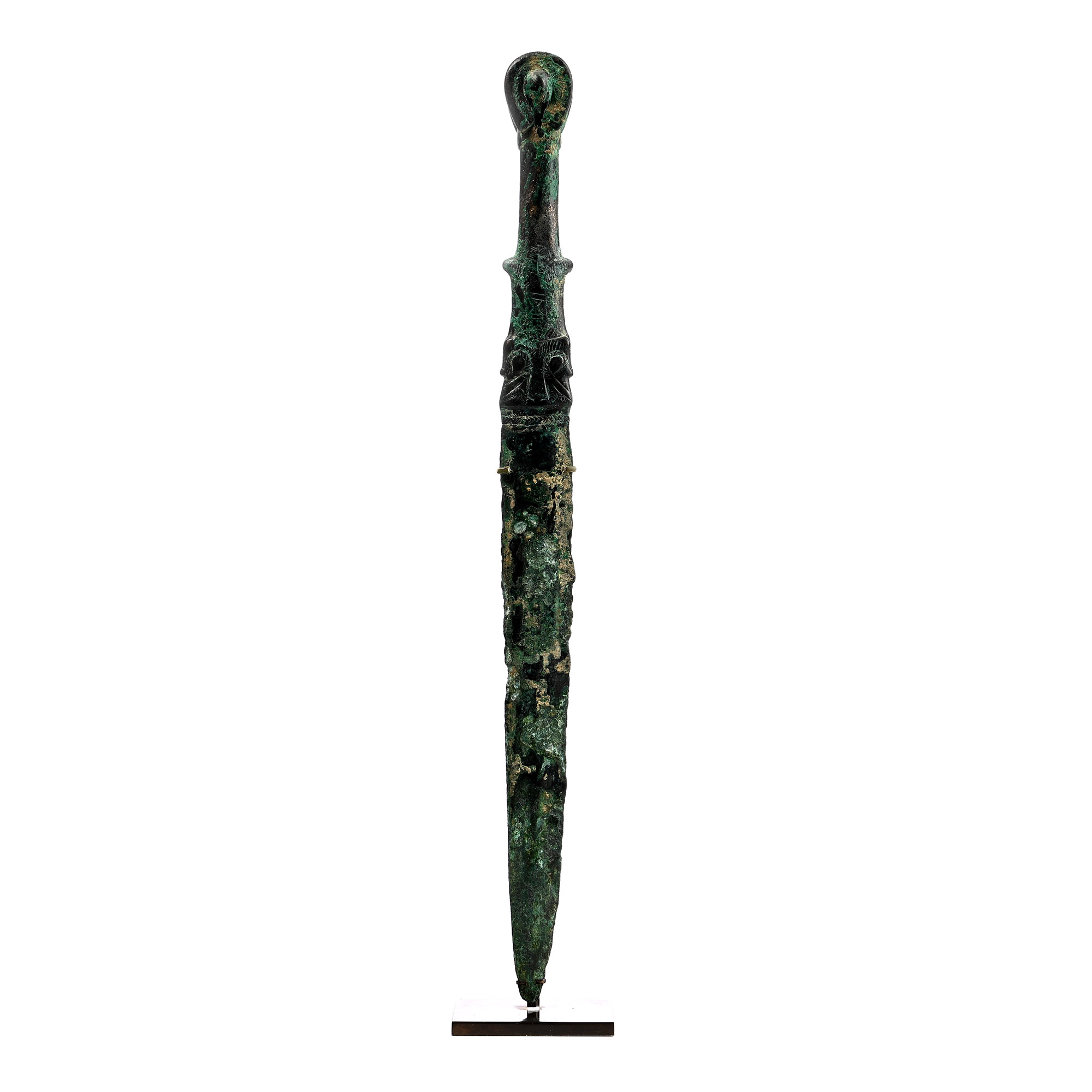 Luristan Dagger with Animal-Headed Hilt