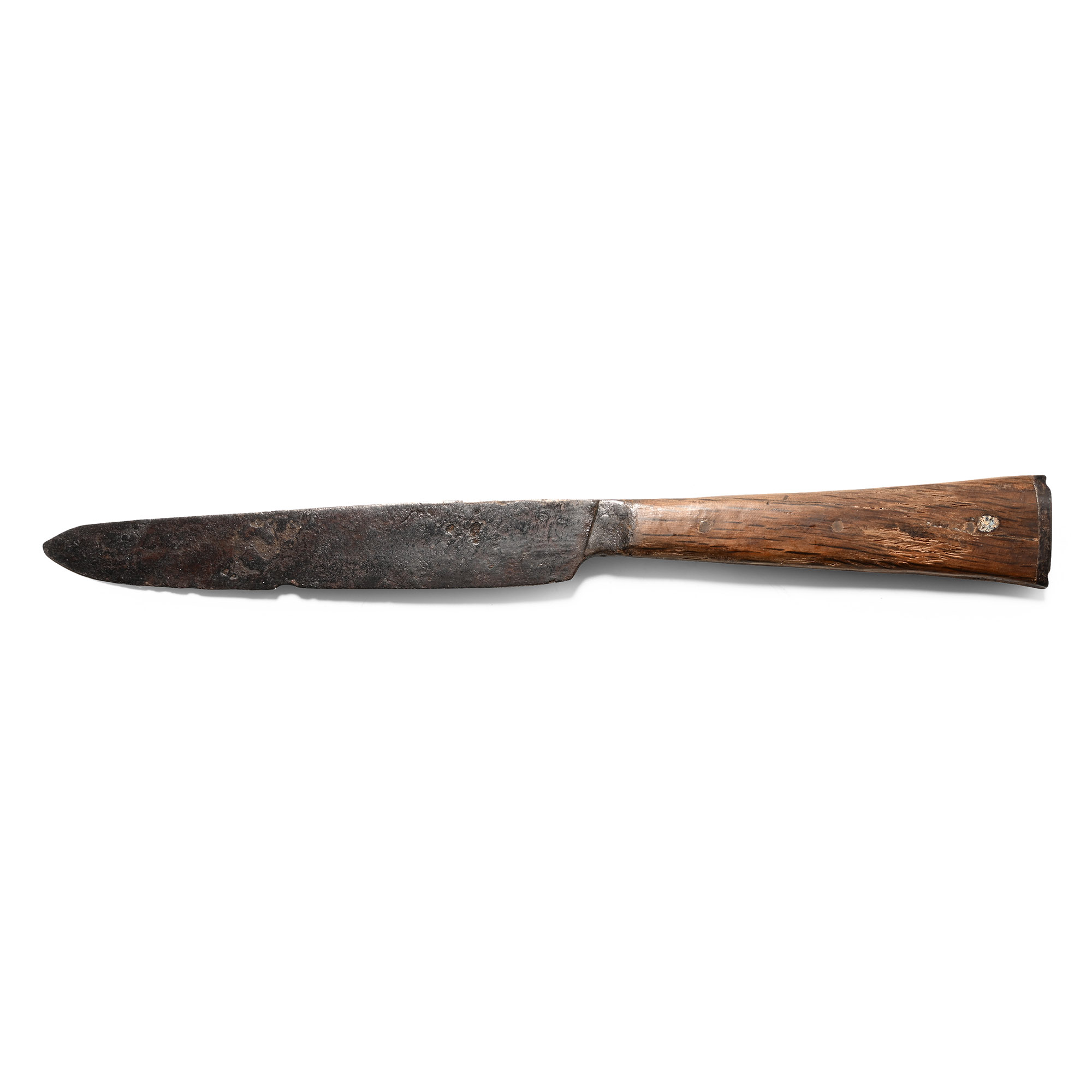 Stuart Period Iron Knife with Crown Maker's Mark
