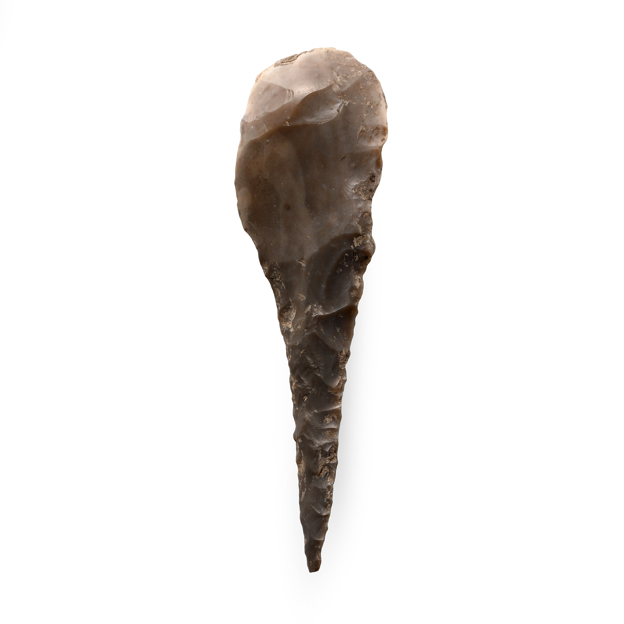 Stone Age Knapped Flint Drill