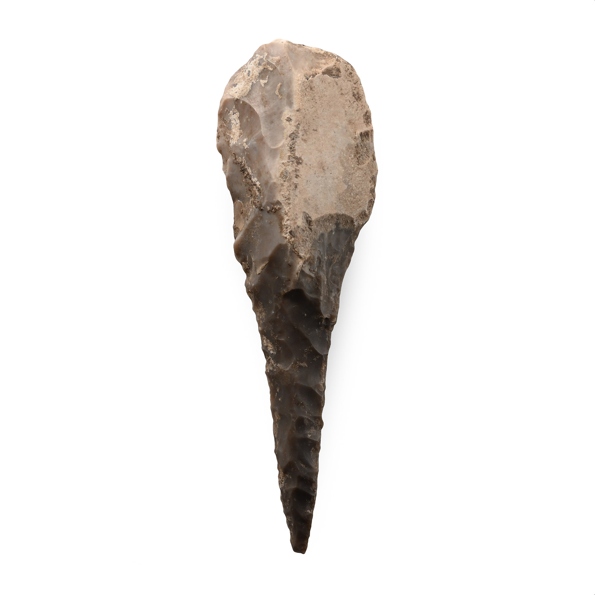Stone Age Knapped Flint Drill
