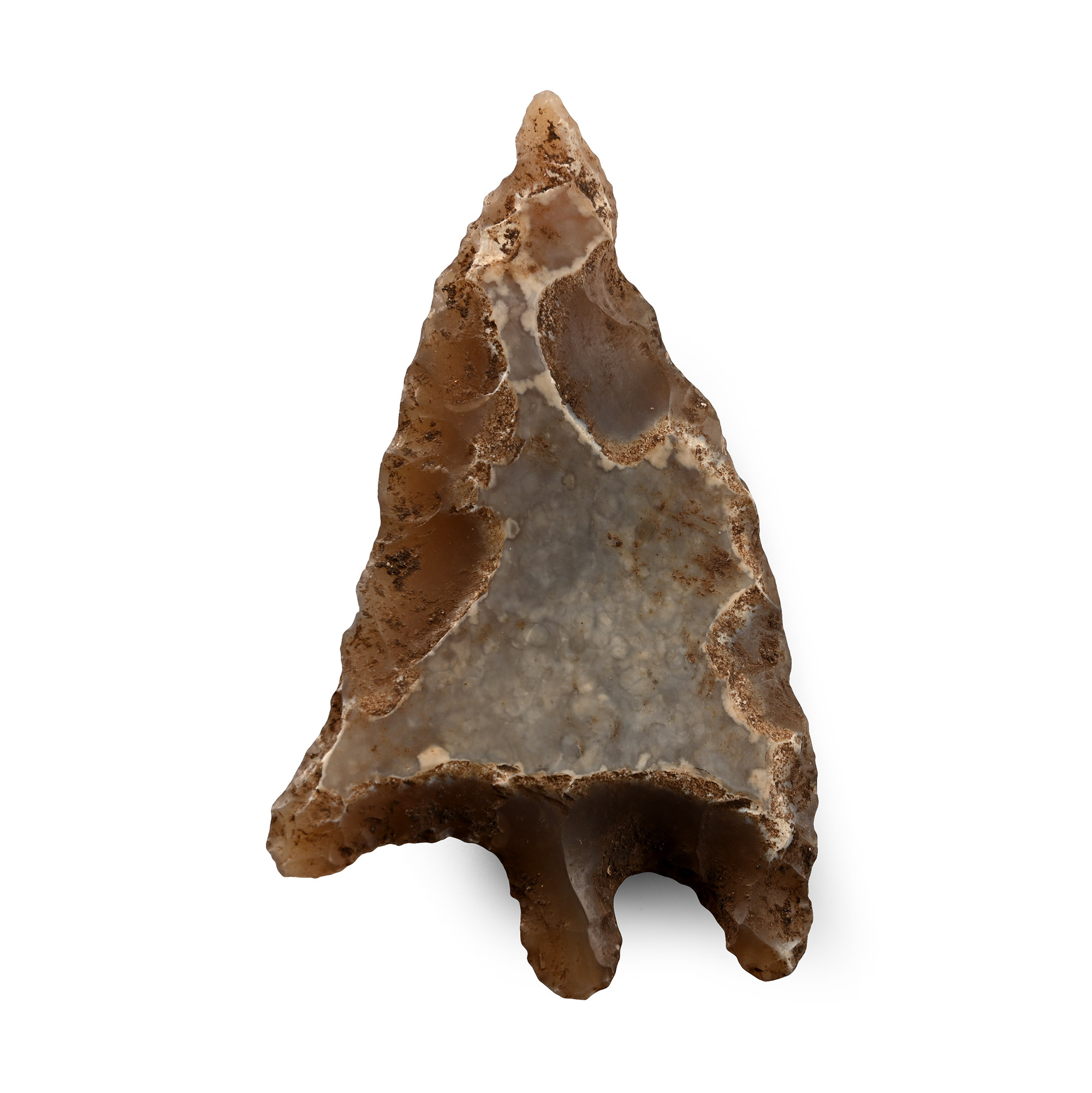Knapped Flint Arrowhead