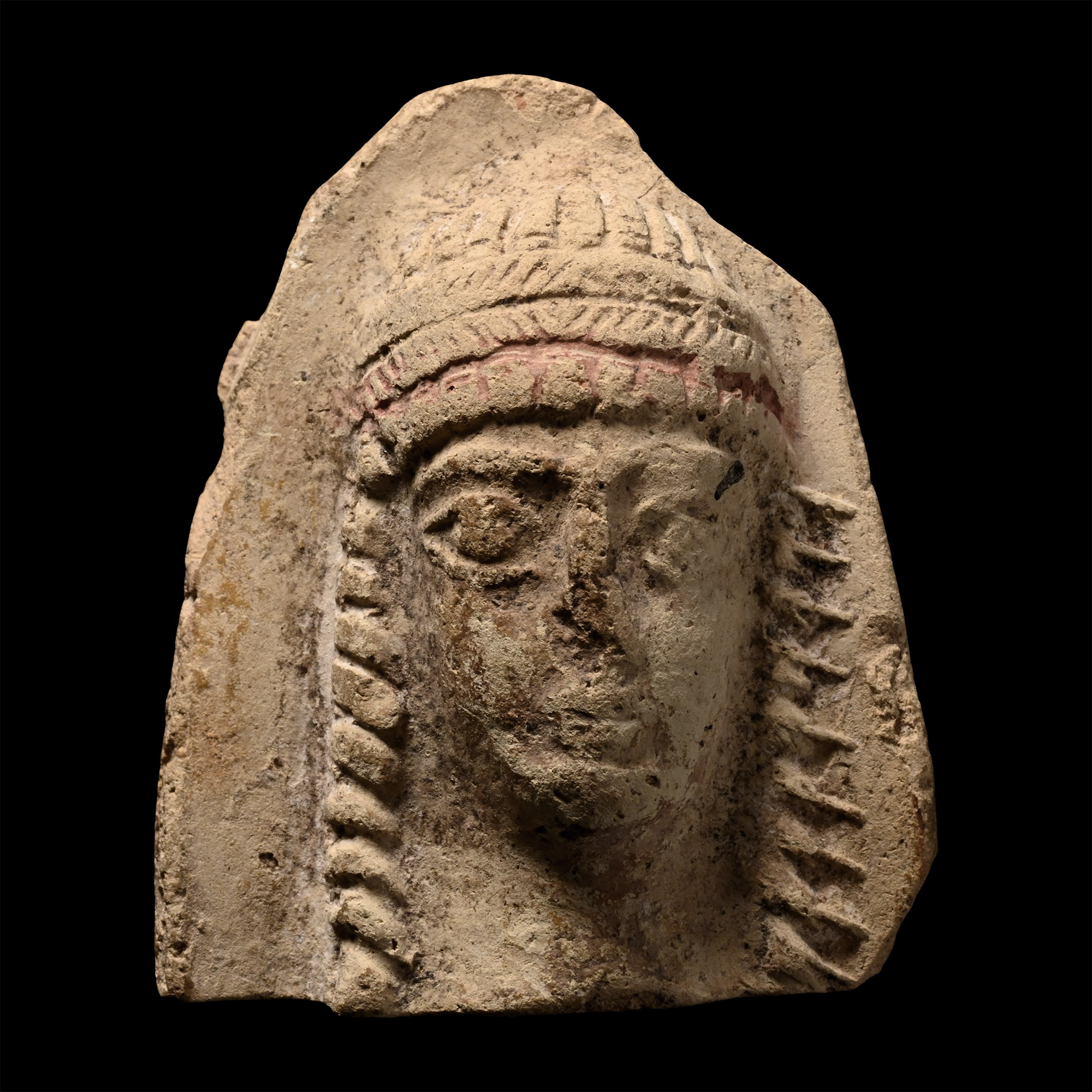 Western Asiatic Terracotta Idol Head