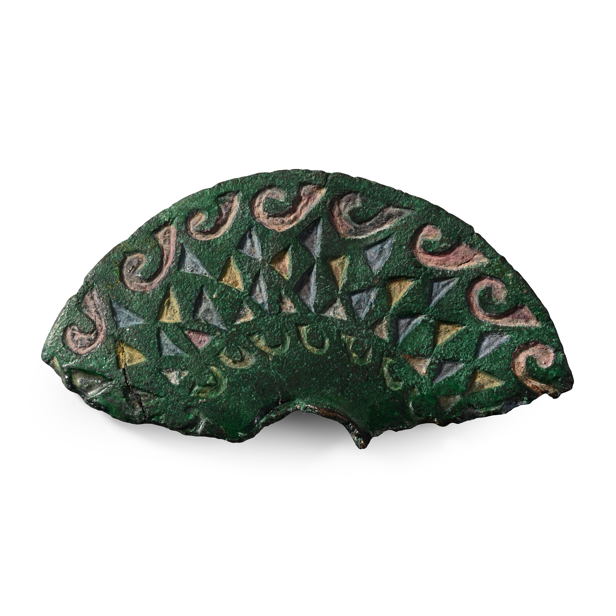 Celtic Bronze Roundel Fragment