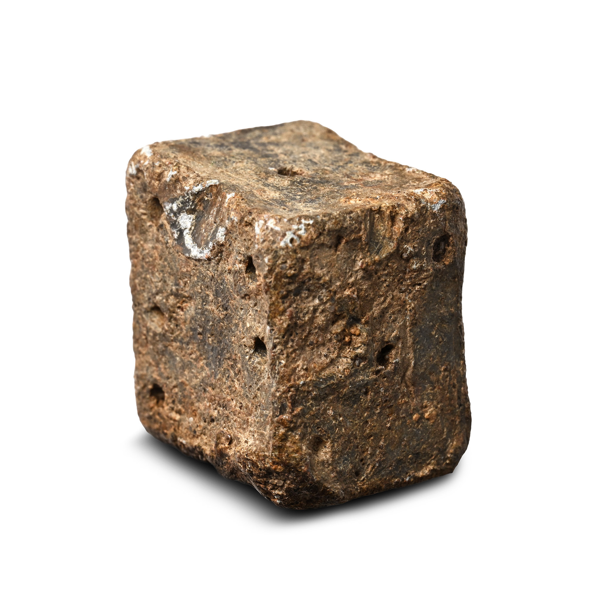 Large Roman Lead Gaming Die