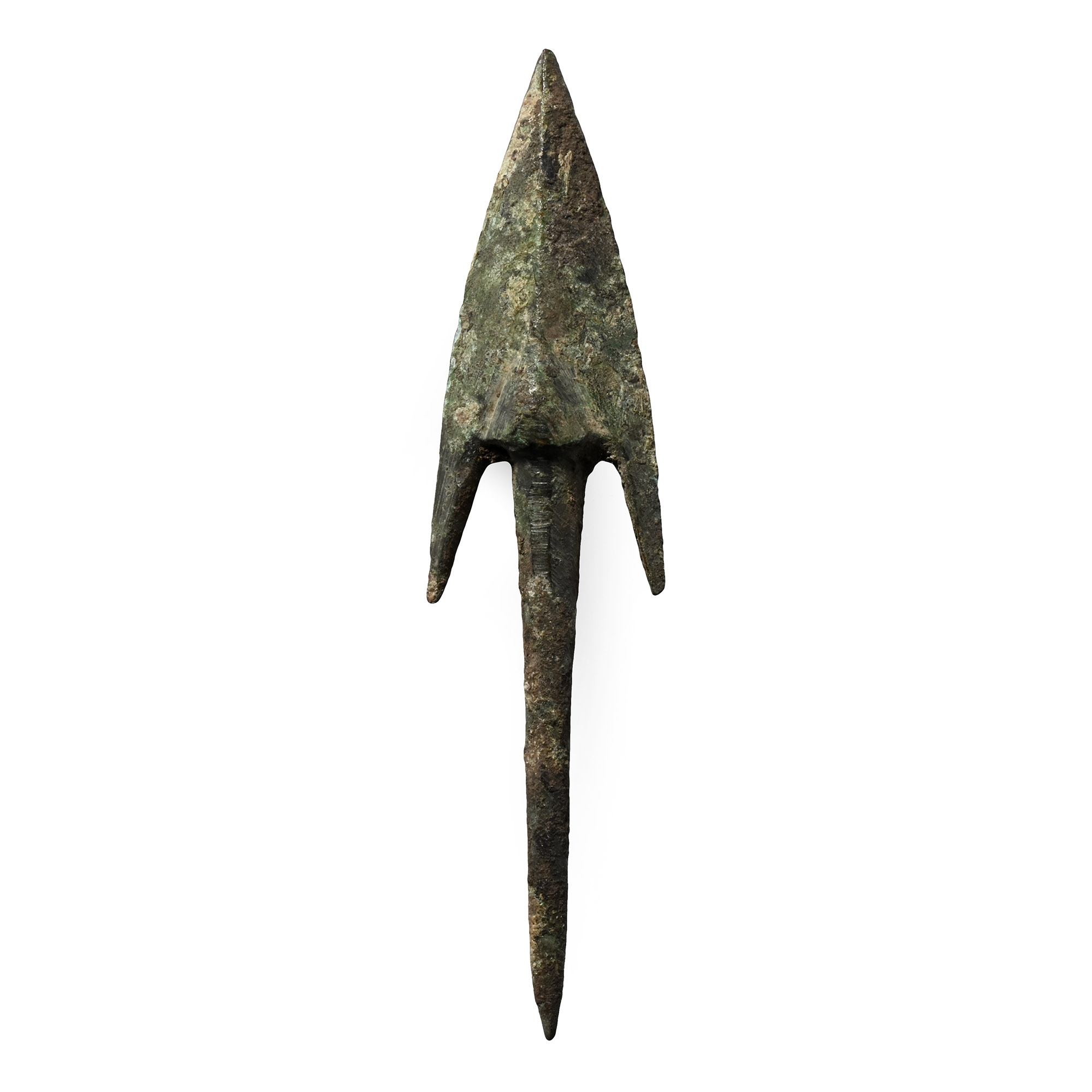 Large Phoenician Bronze Arrowhead