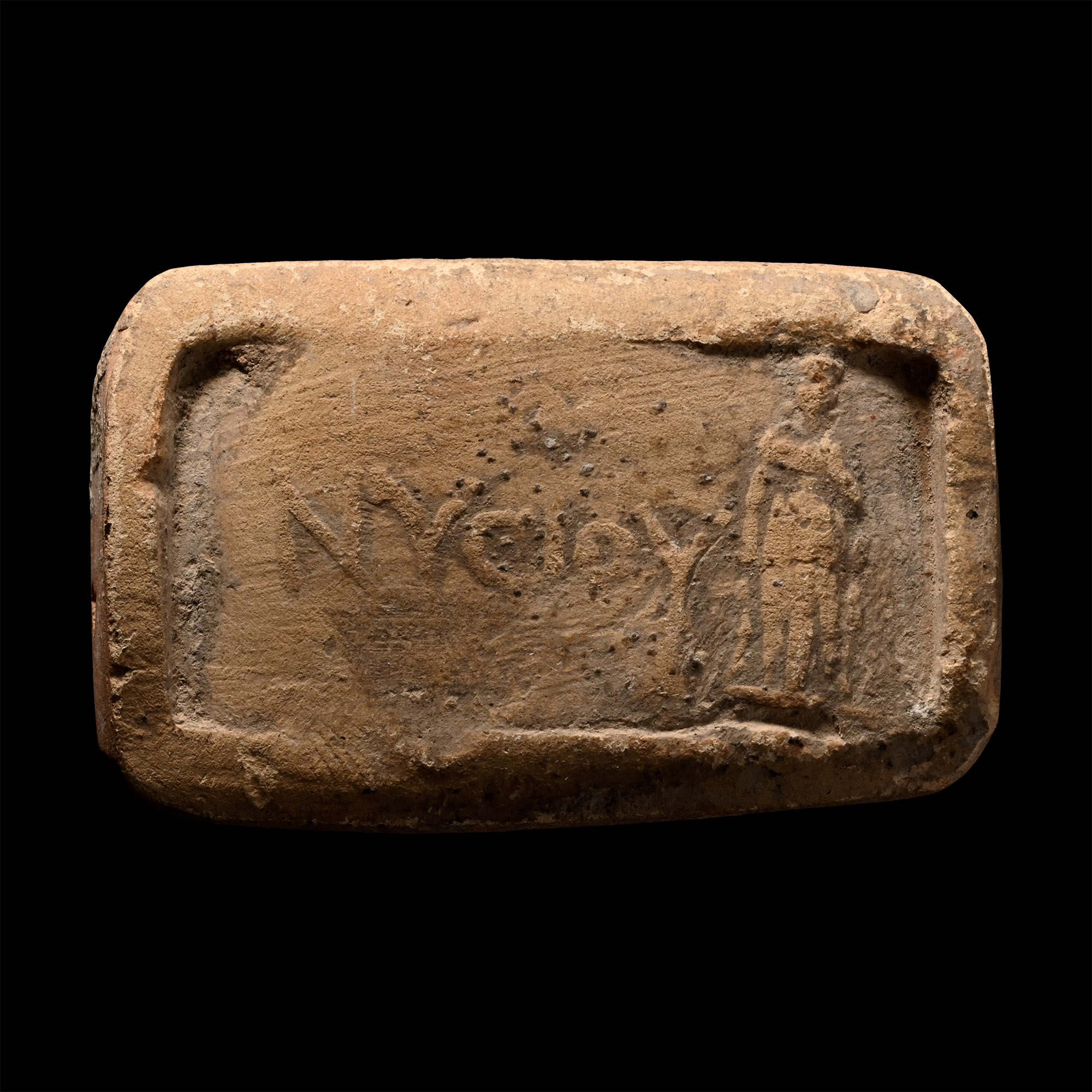 Byzantine Terracotta Tile with NYCIOY
