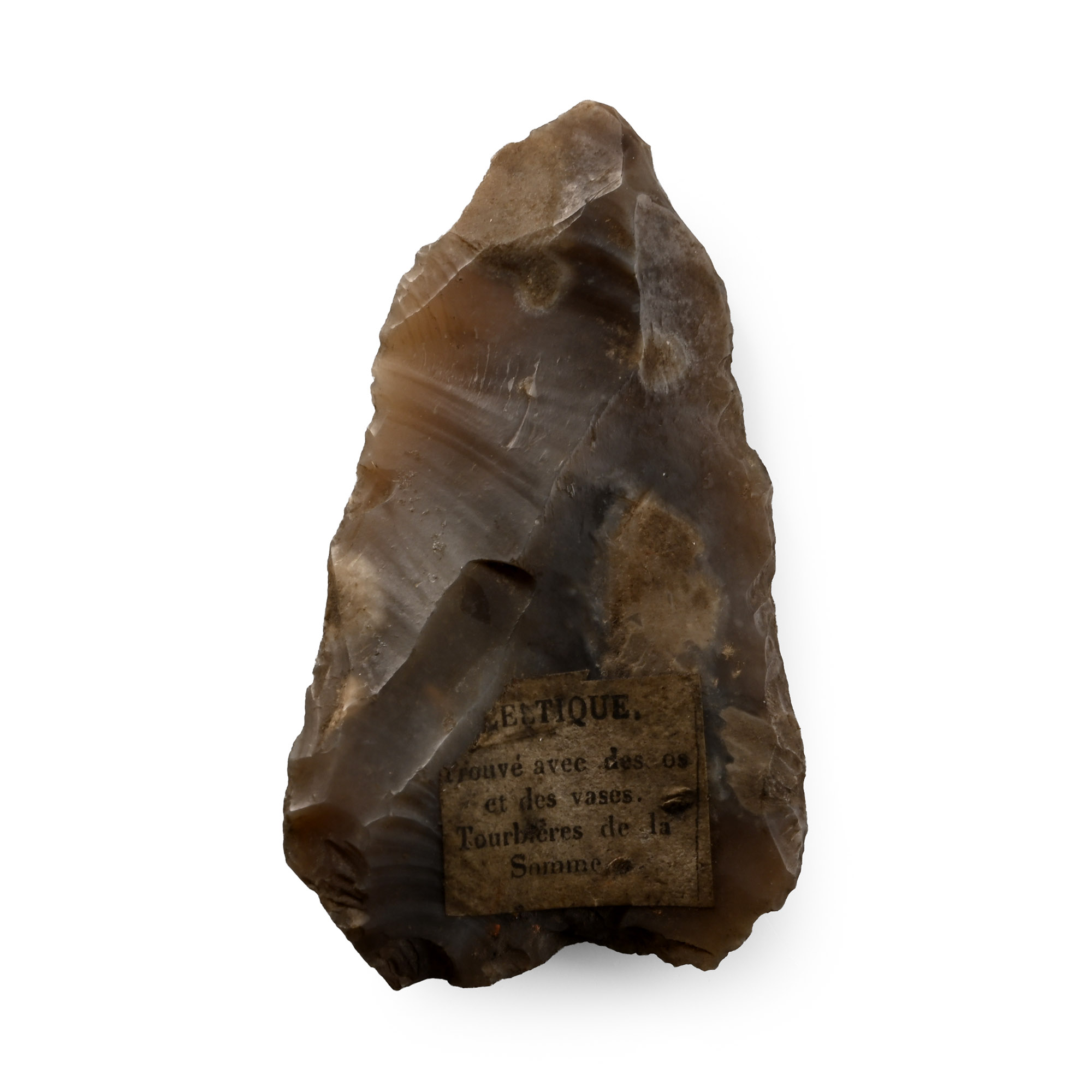 French Stone Age Neanderthal Levallois Knapped Point - Ex Boucher-de-Perthes