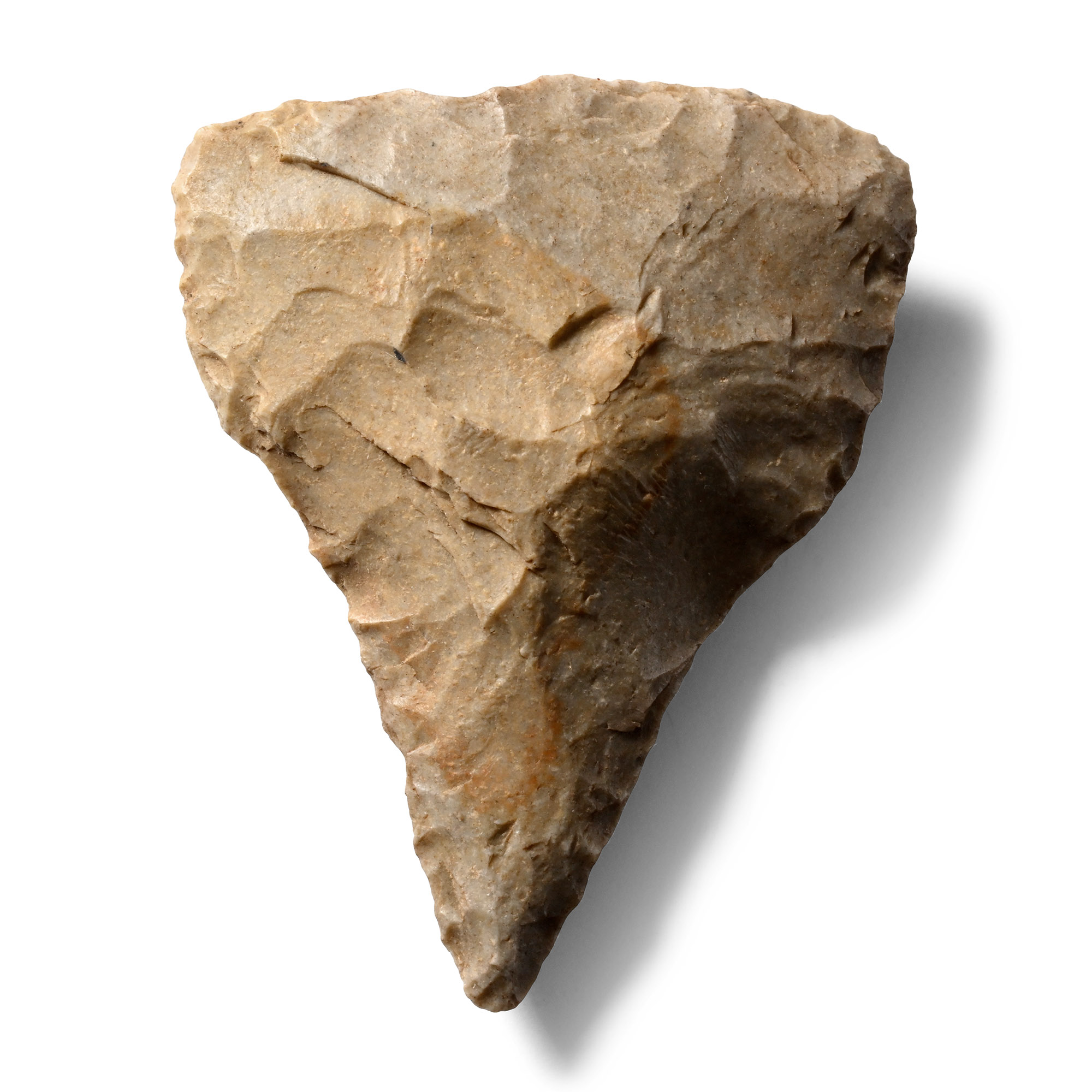 North American Stone Age Knapped Bifacial Drill