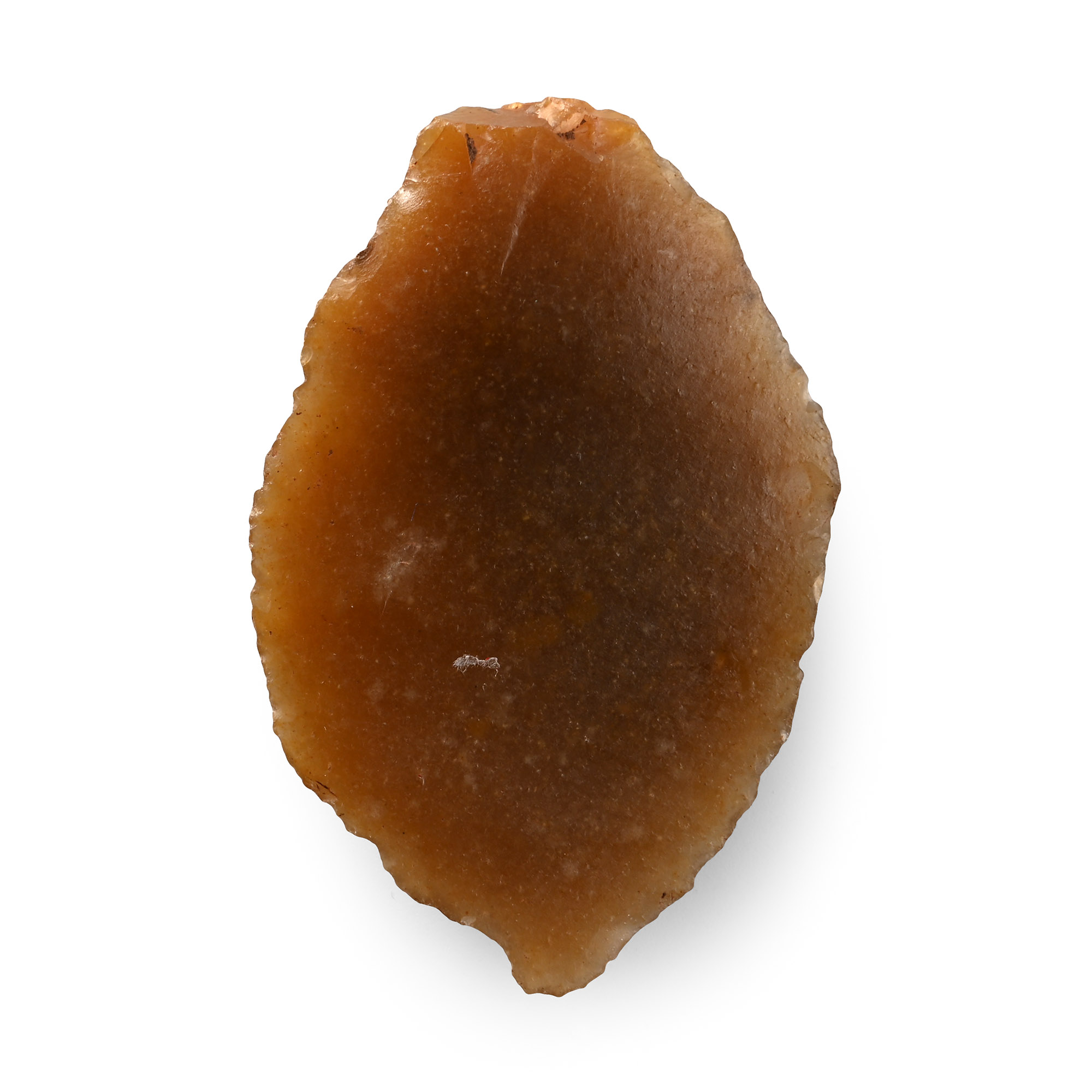 French Stone Age Knapped Flint Knife