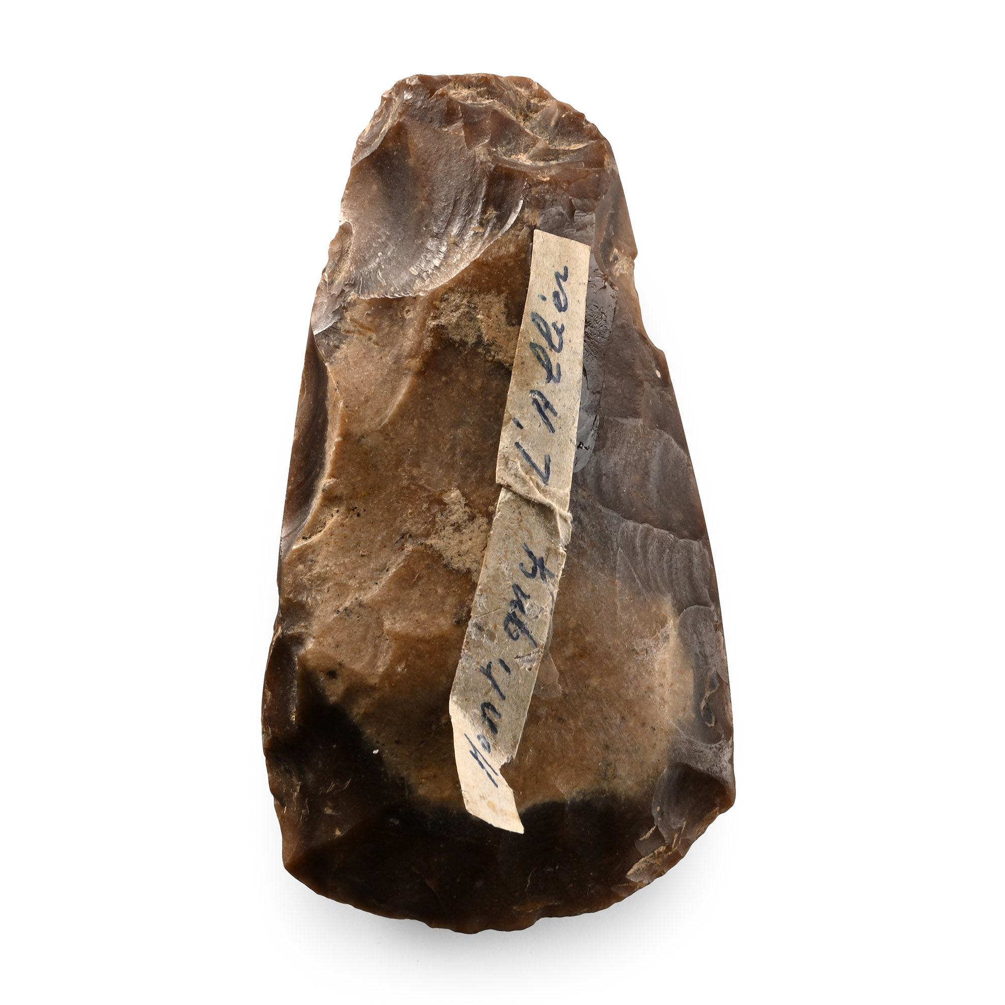 French Stone Age Part Polished Knapped Axehead