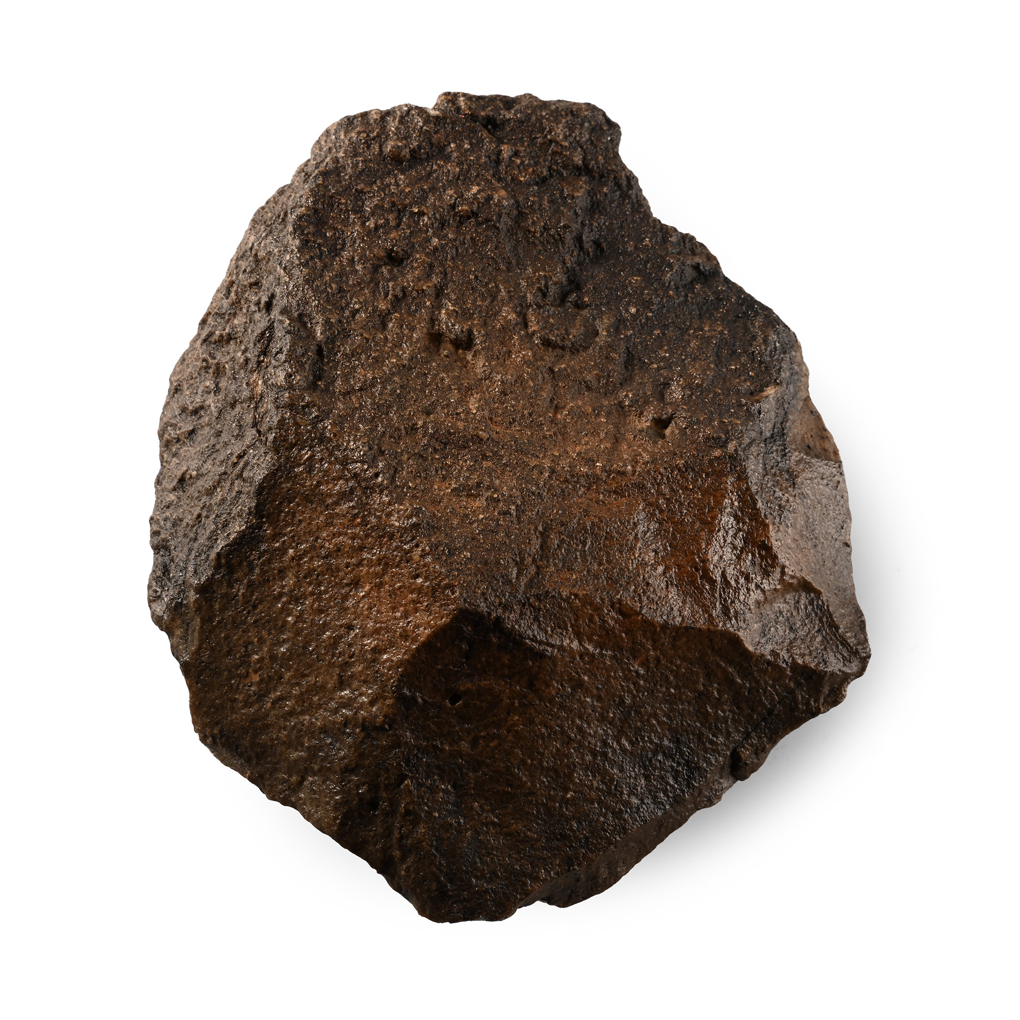 African Stone Age Homo Erectus Knapped Cleaver Type Handaxe