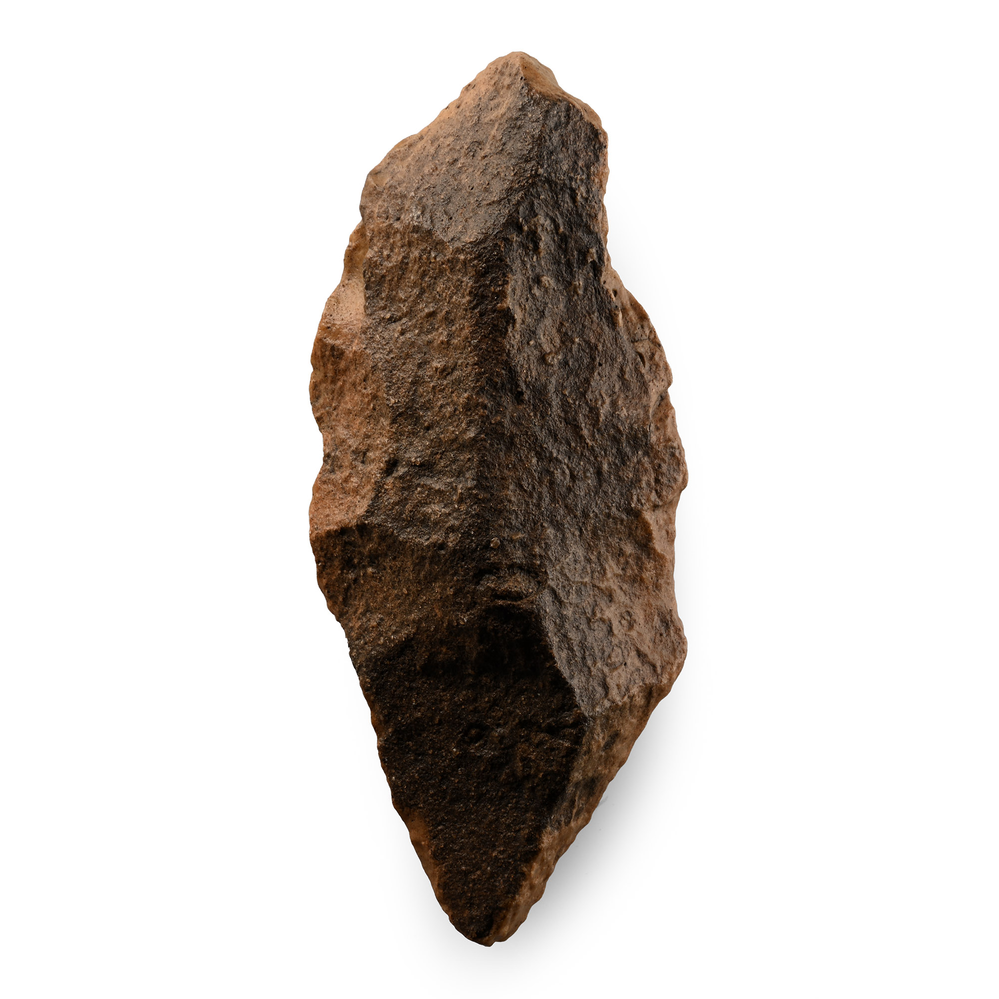 African Stone Age Homo Erectus Knapped Slender Acheulean Handaxe