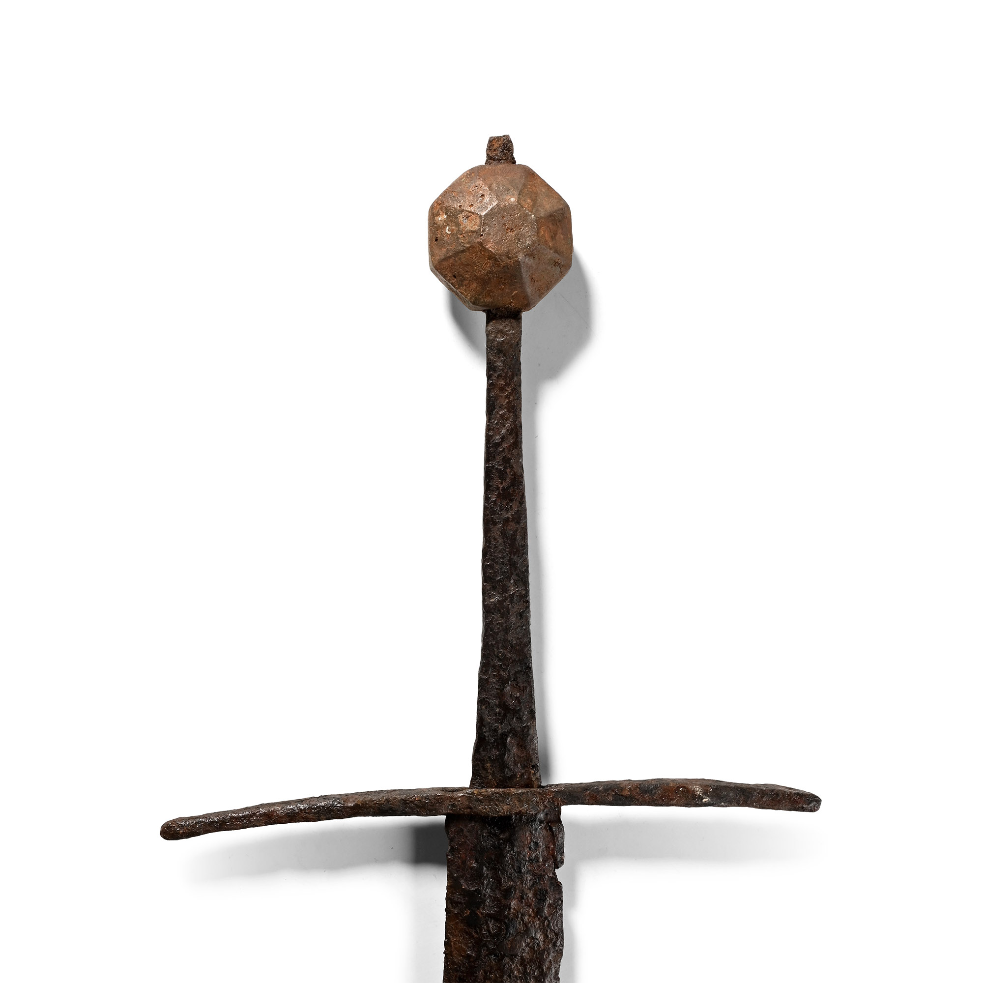 Medieval Iron Hand-and-Half Sword