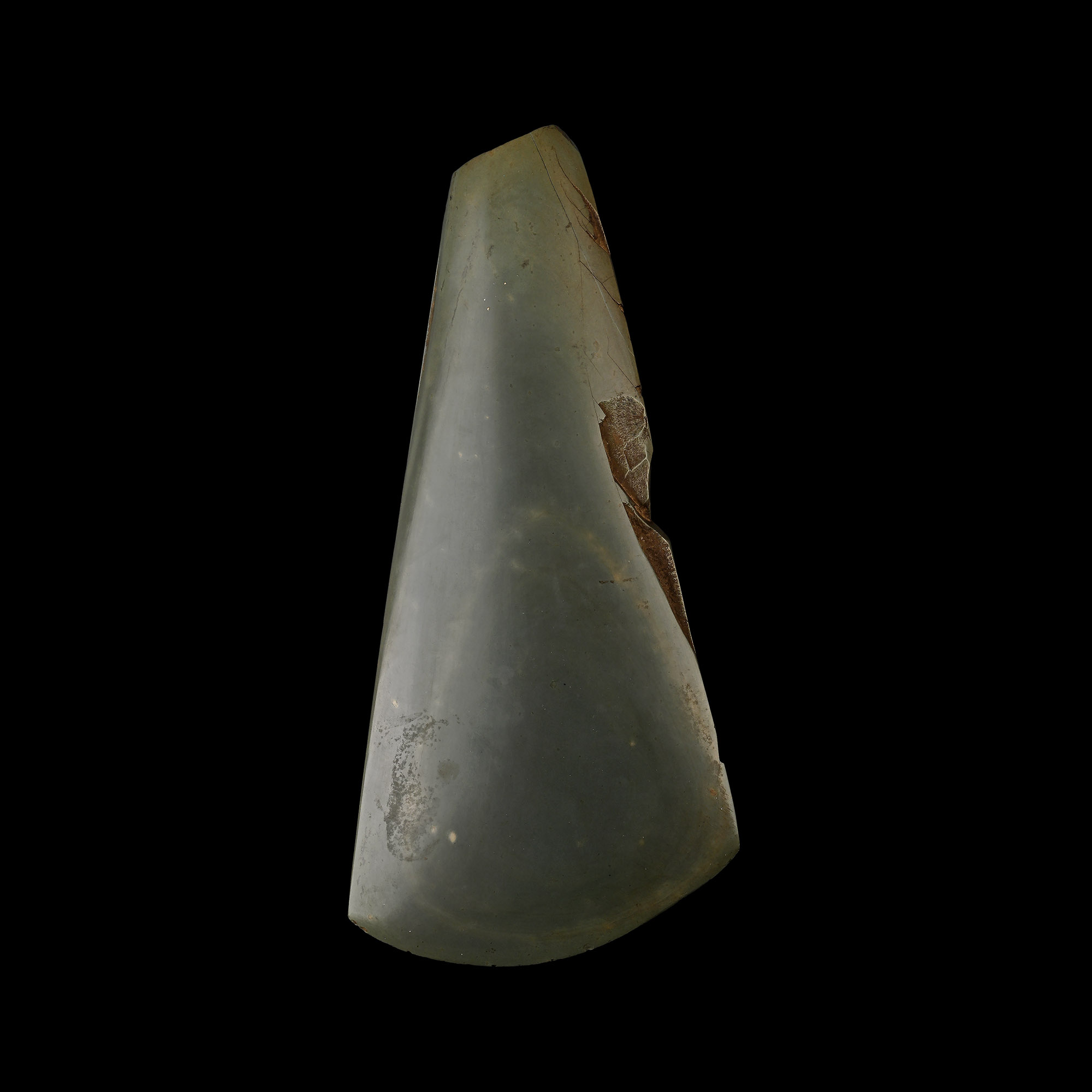 Large Greenstone Polished Axehead