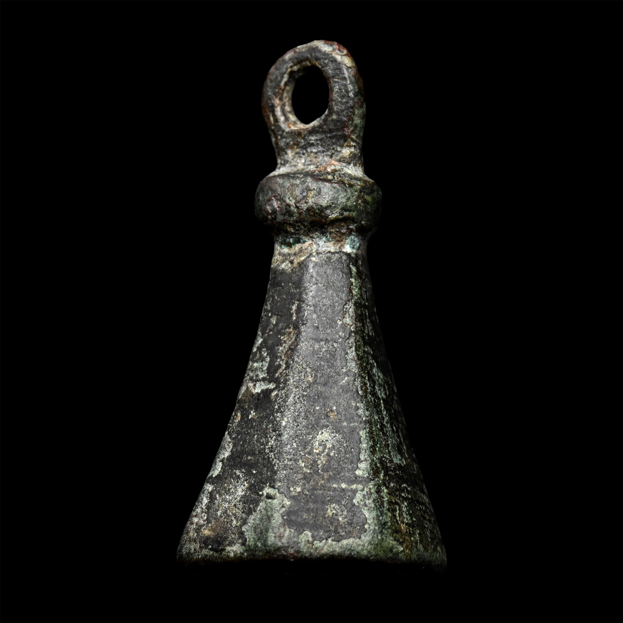 Byzantine Bronze Pendant Seal with Horse