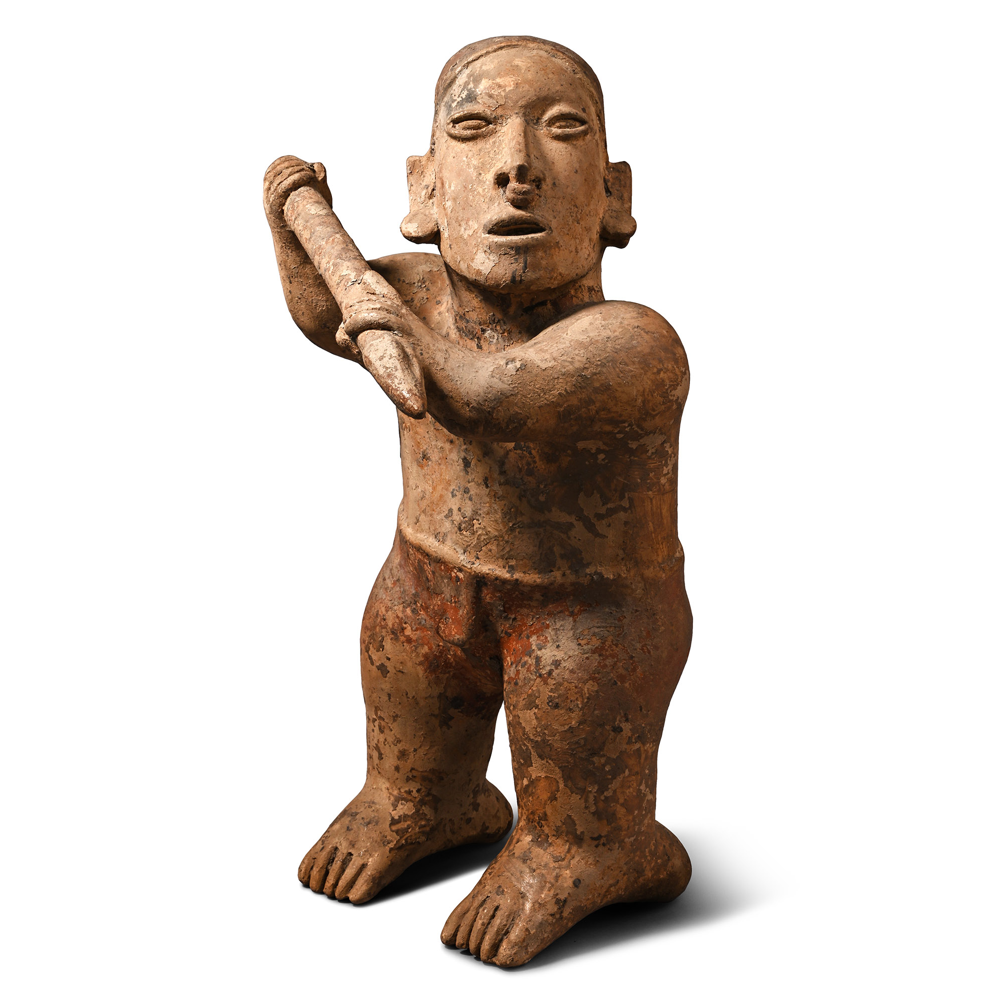 Jalisco Ceramic Figure of a Warrior