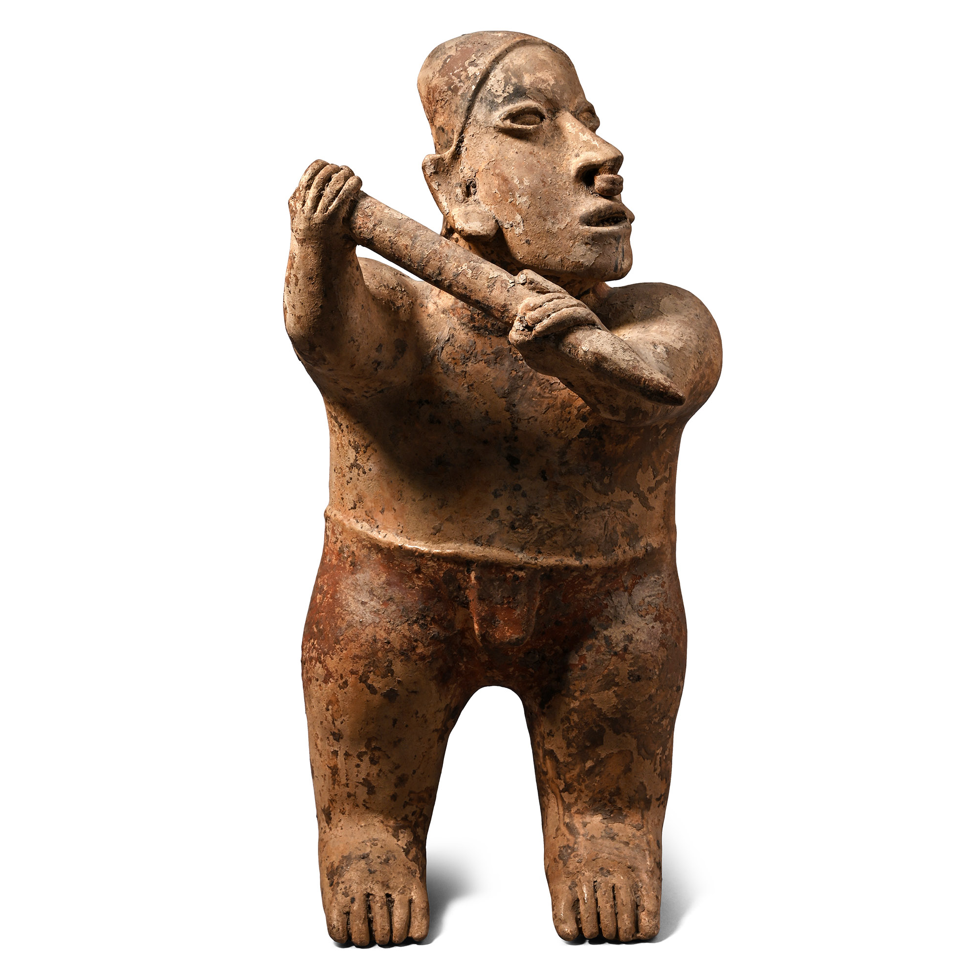Jalisco Ceramic Figure of a Warrior