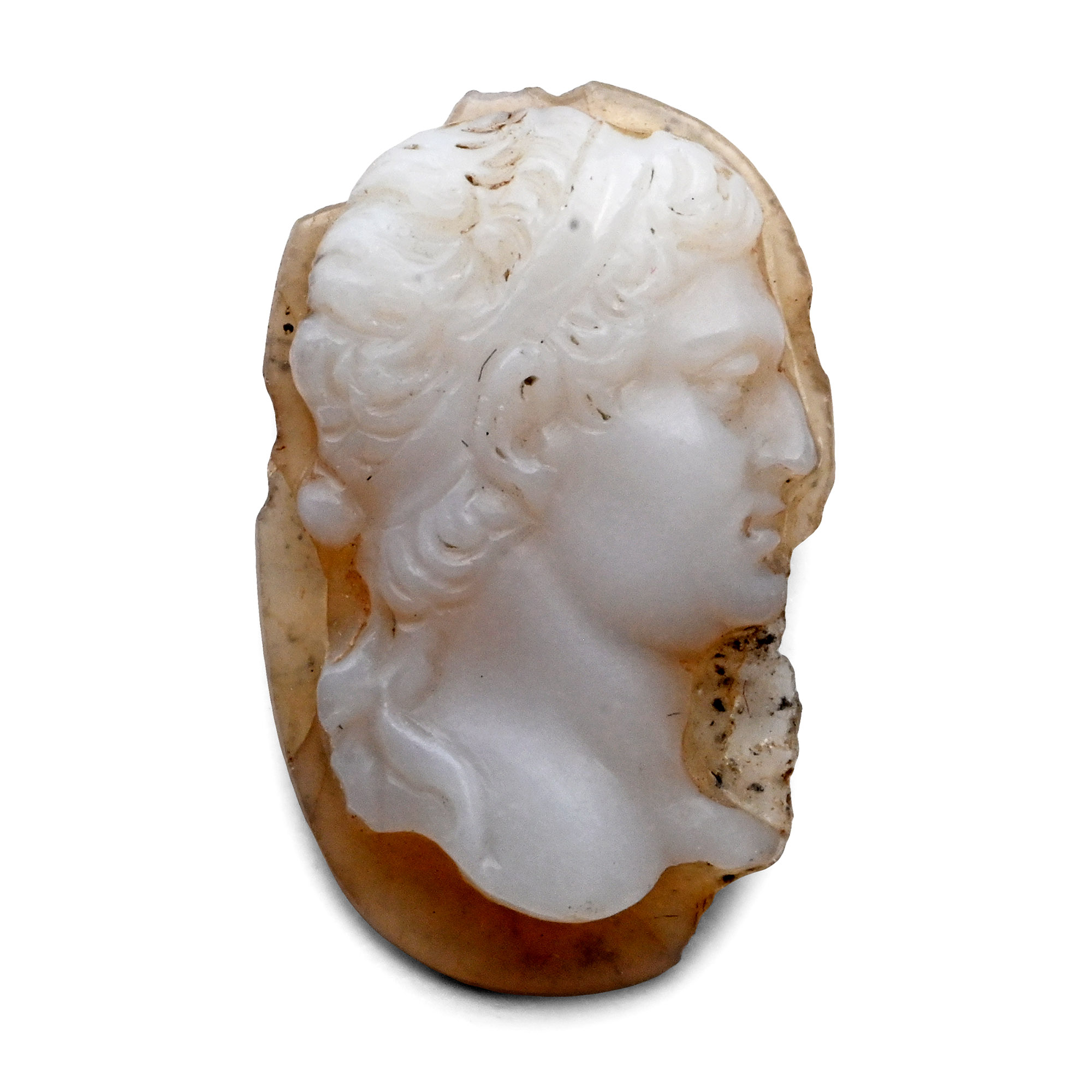 Agate Cameo with a Portrait of a Hellenistic Ruler
