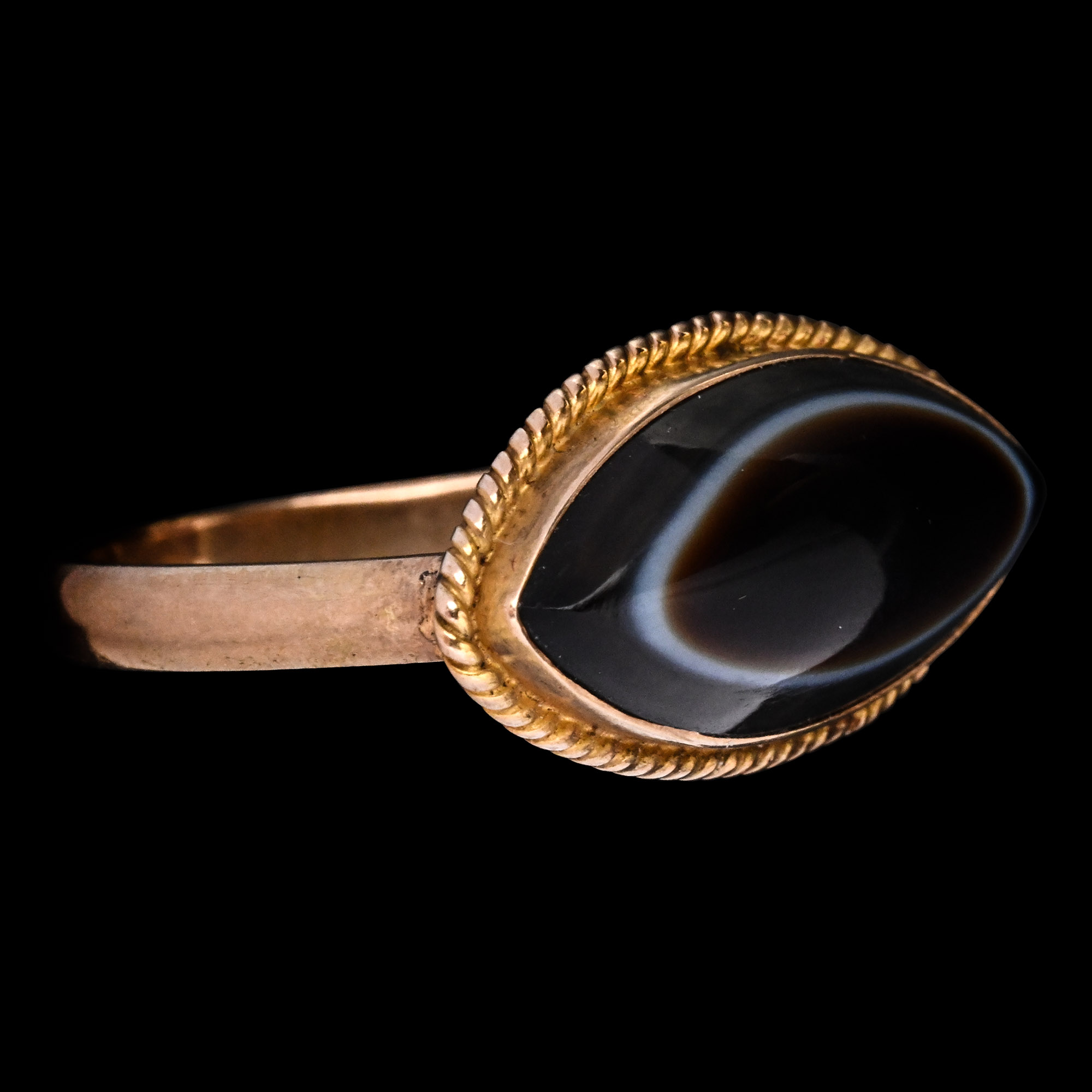 Archaelogical Revival Apotropaic 'Eye' Ring