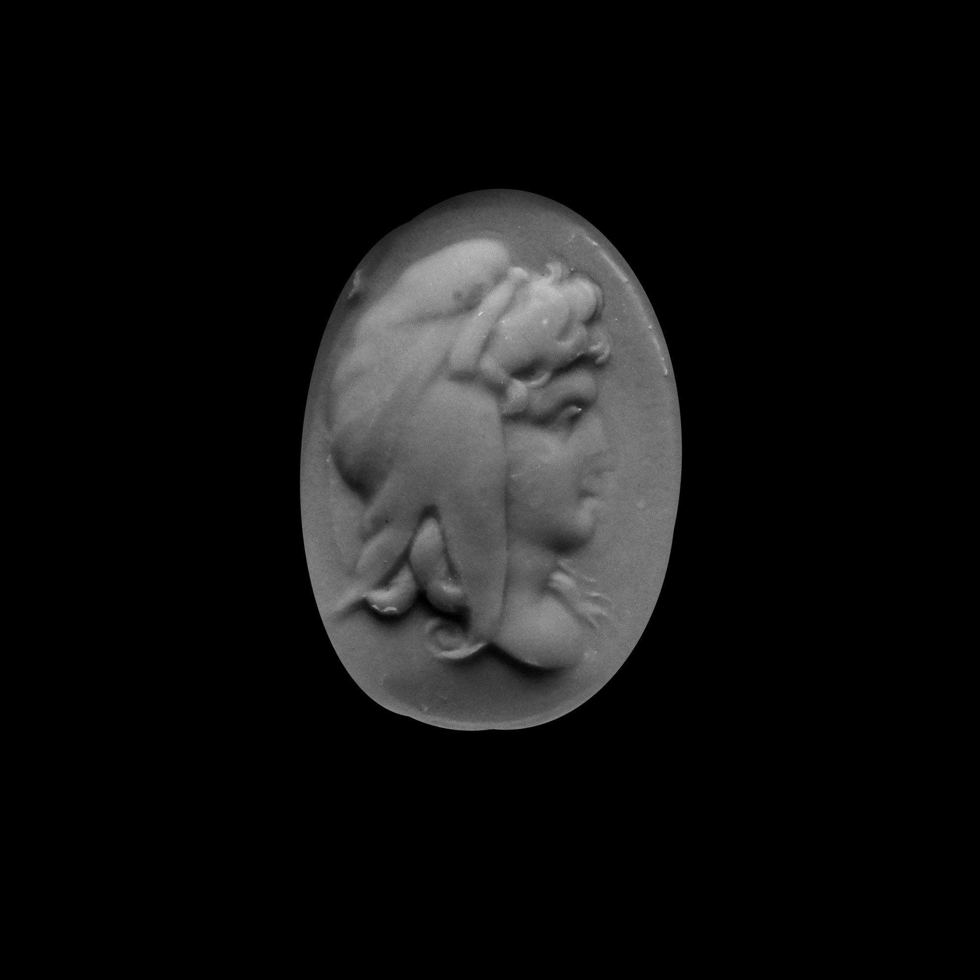 Carnelian Gemstone of the Prince of Troy in Gold Ring