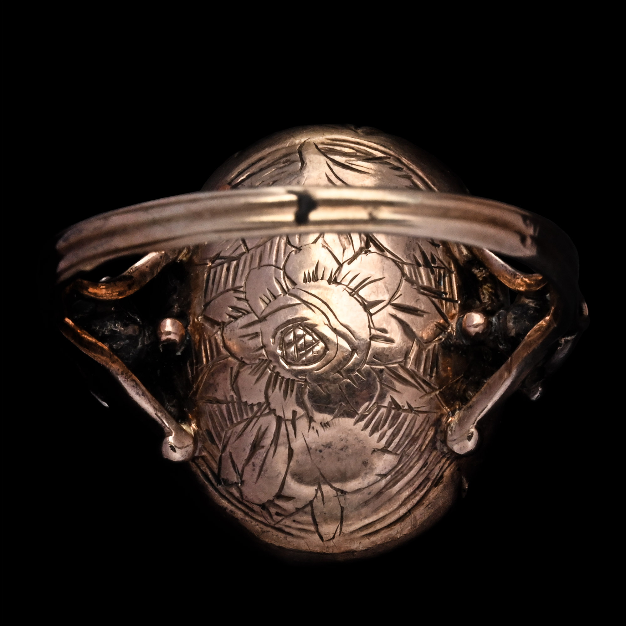 Holy Roman Empire Gold Ring with Carnelian Signet Ring