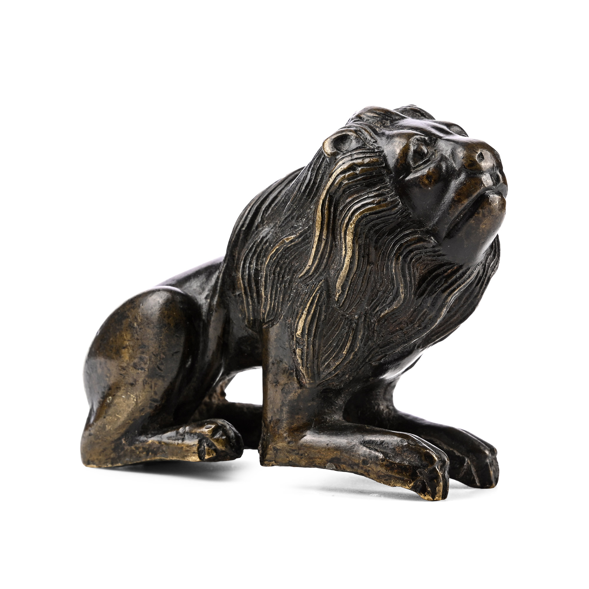 Nuremberg Brass Lion Statue