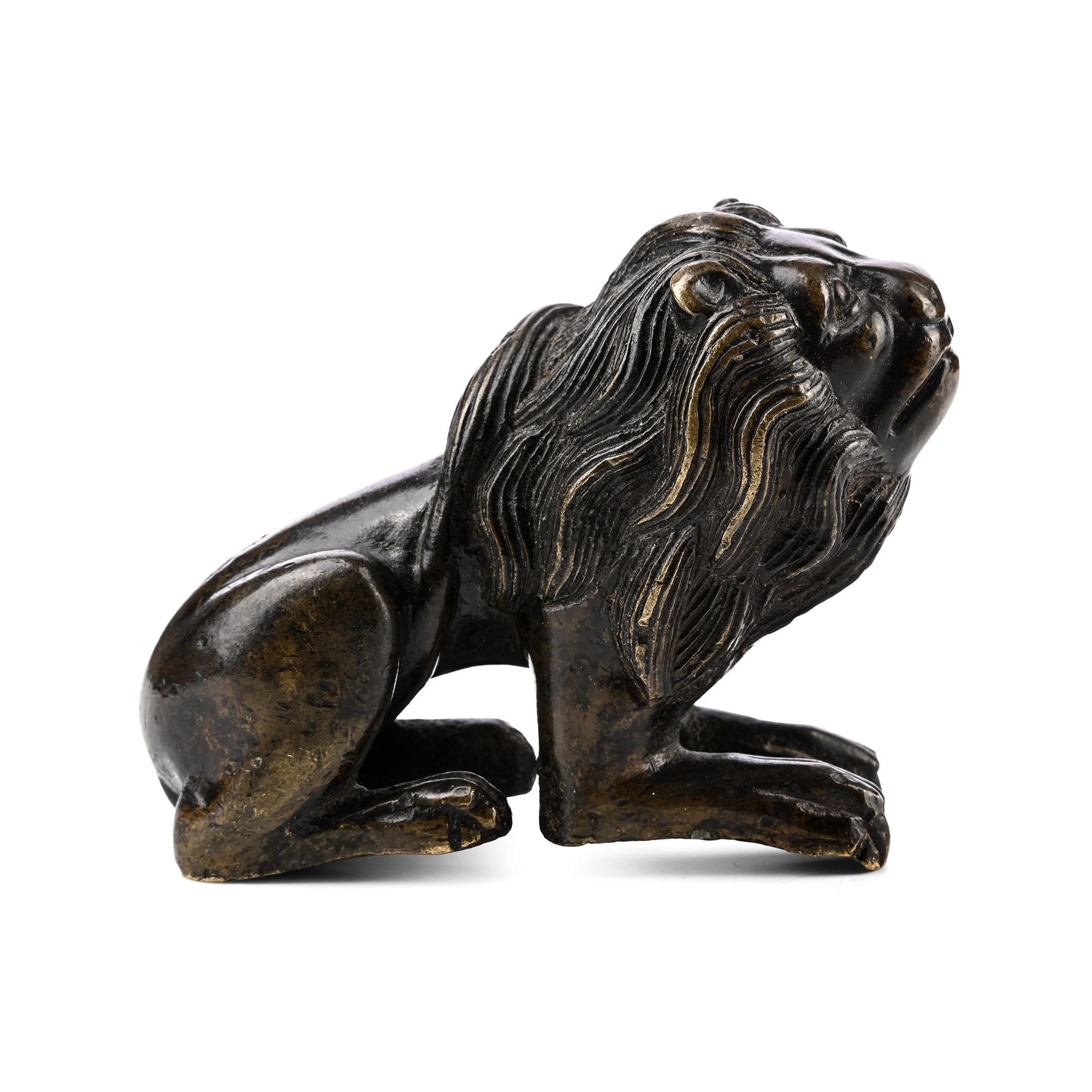 Nuremberg Brass Lion Statue