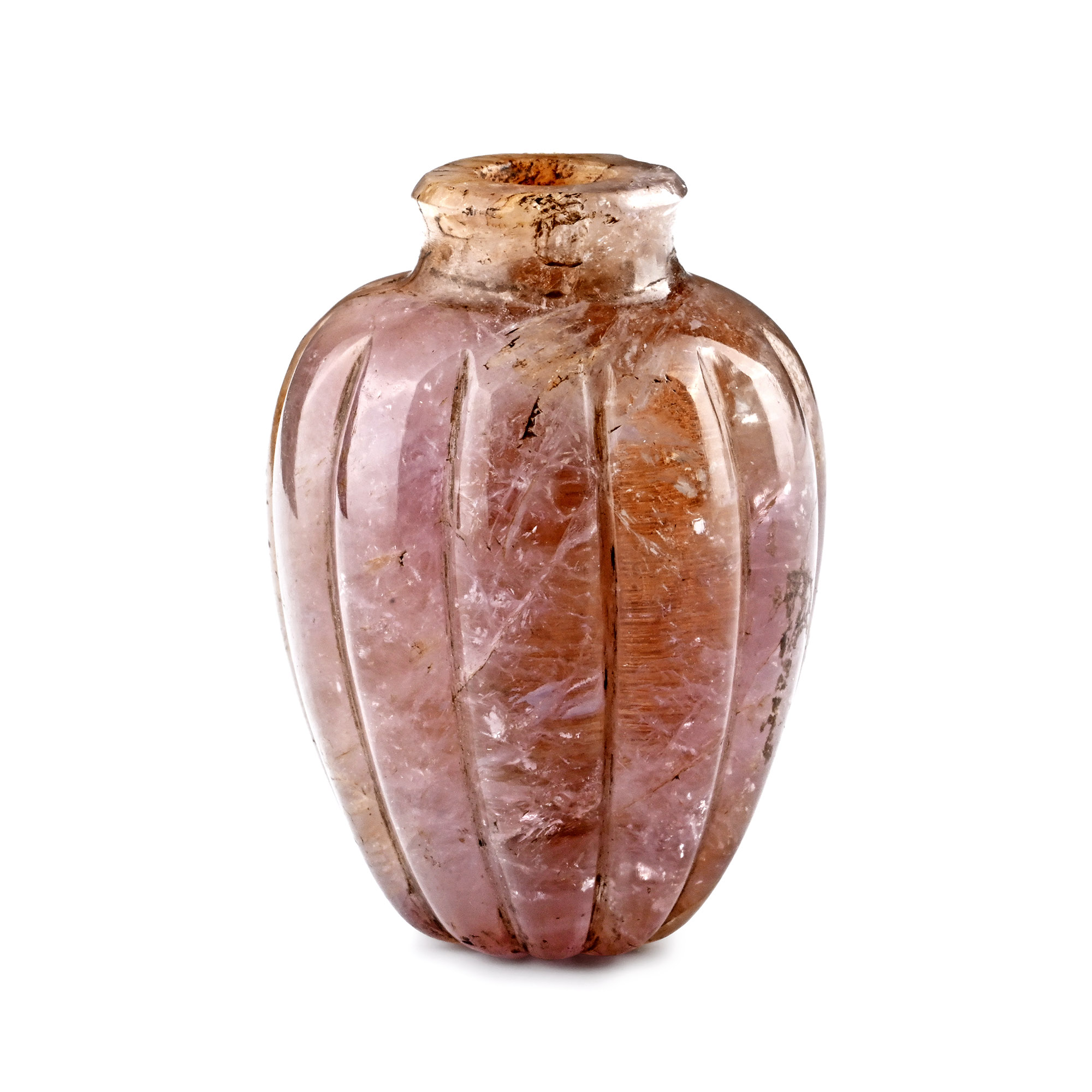 Italian Miniature Amethyst Container