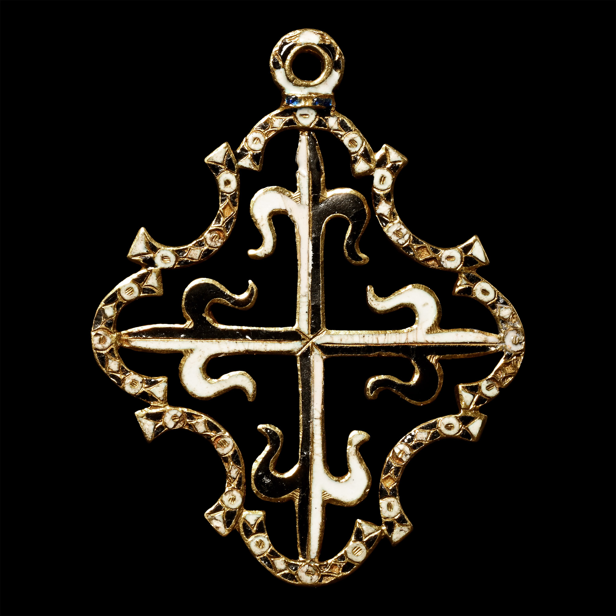 Gold and Enamelled Pendant for the Order of Saint Dominic