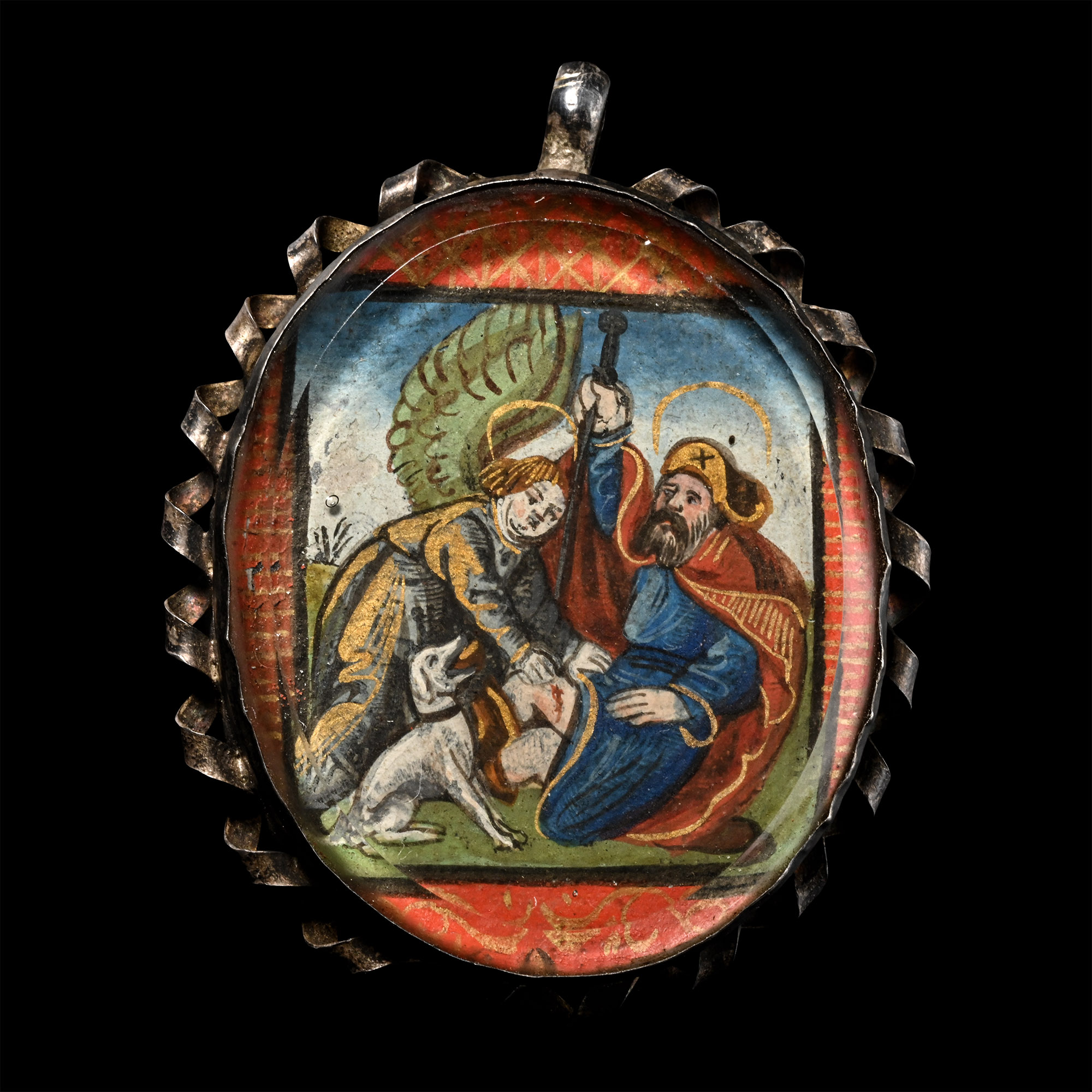 Silver Illuminated Miniature Pendant