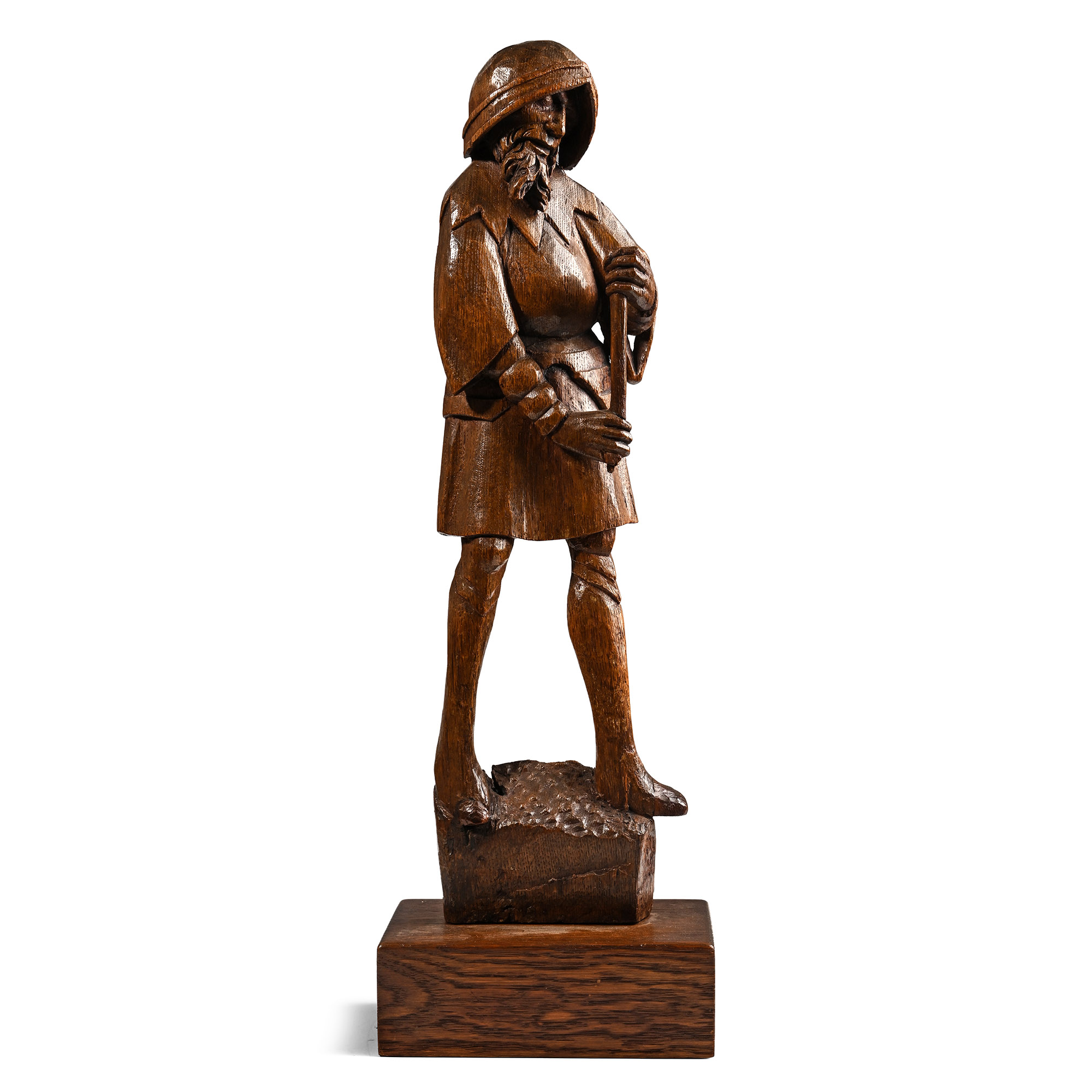 Medieval Oak Statue of Saint Longinus