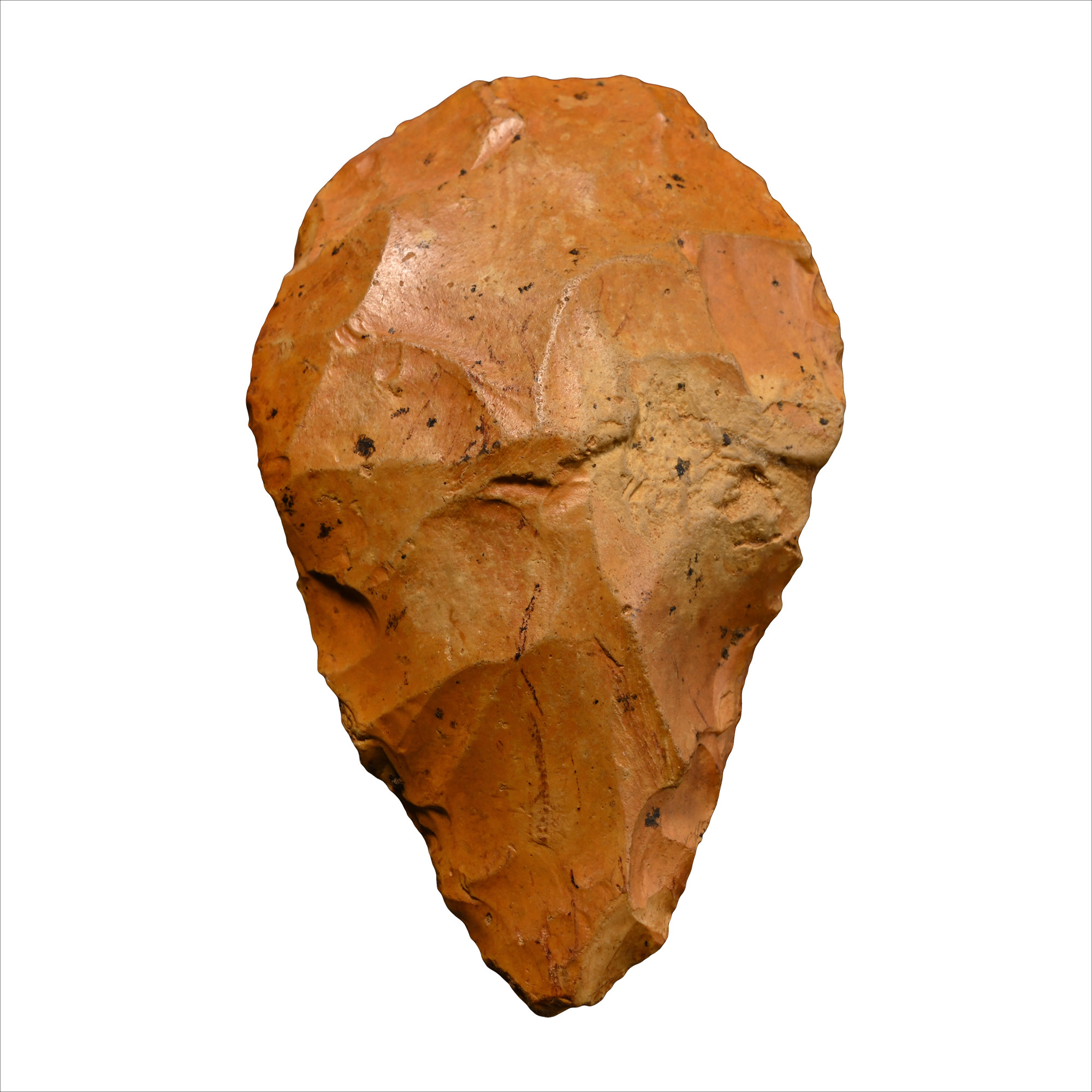 British Stone Age Knapped Flint Axe