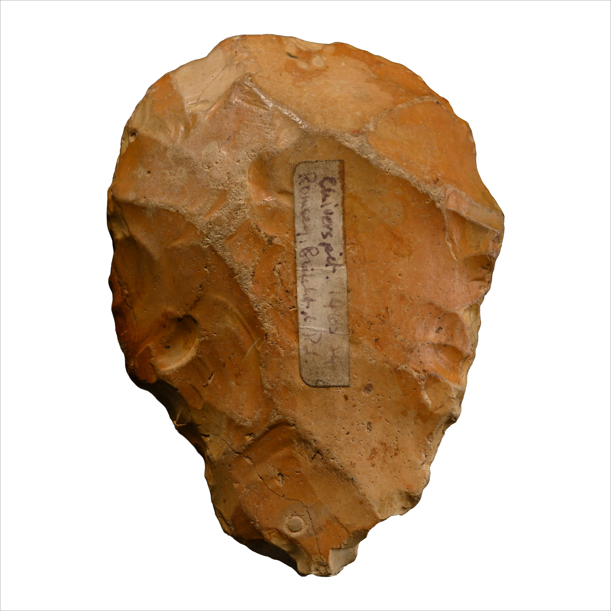 British Stone Age Knapped Flint Axe