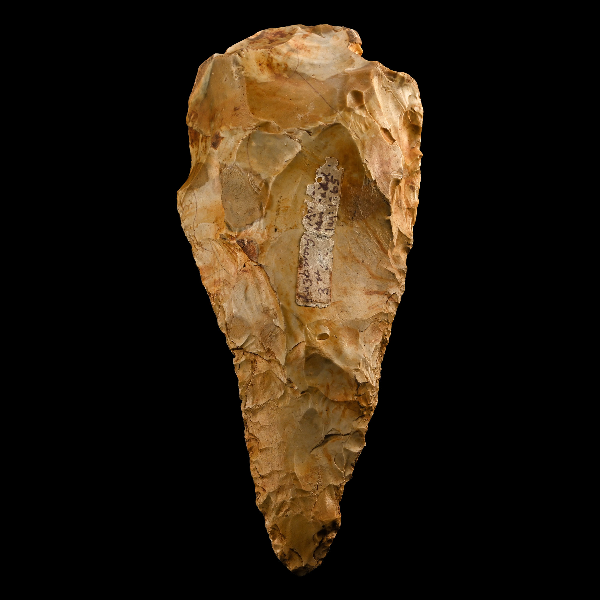 British Stone Age Knapped Flint Axe