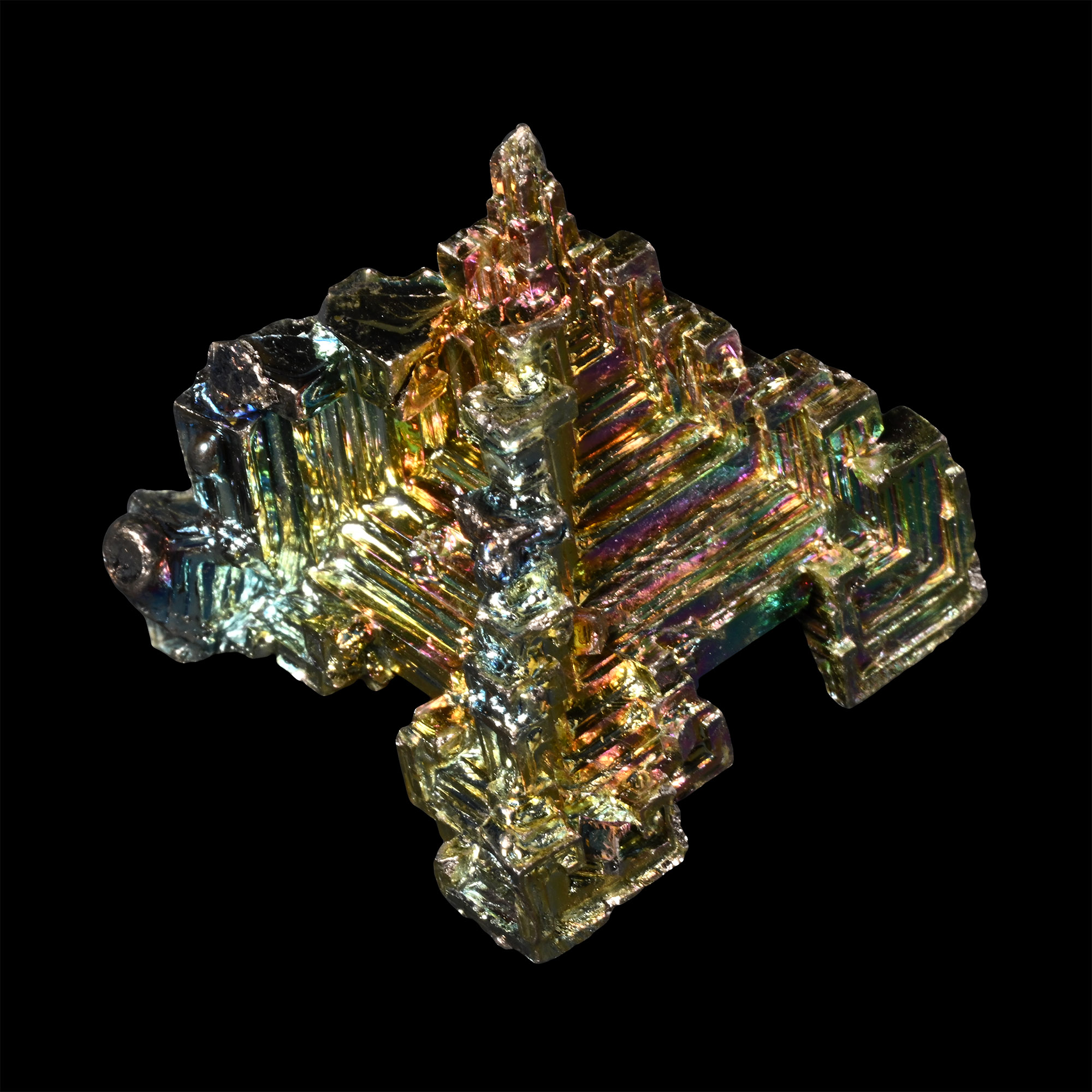 Bismuth Crystal Display Formation