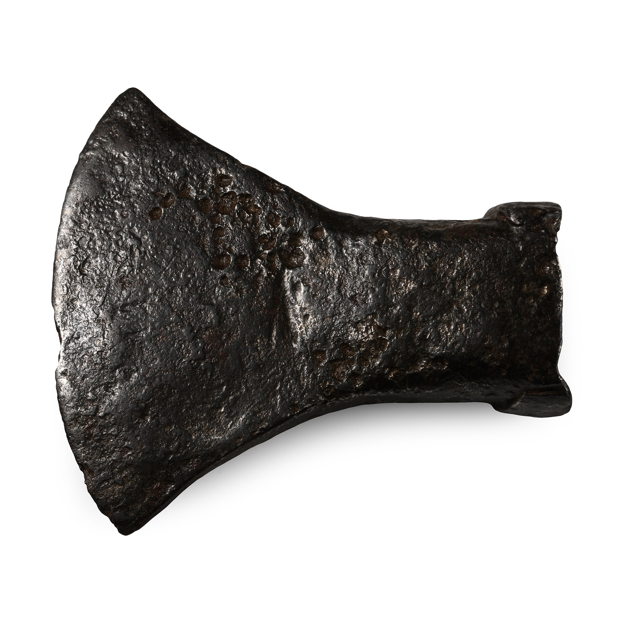 Celtic Iron Open Socketted Splayed Axehead
