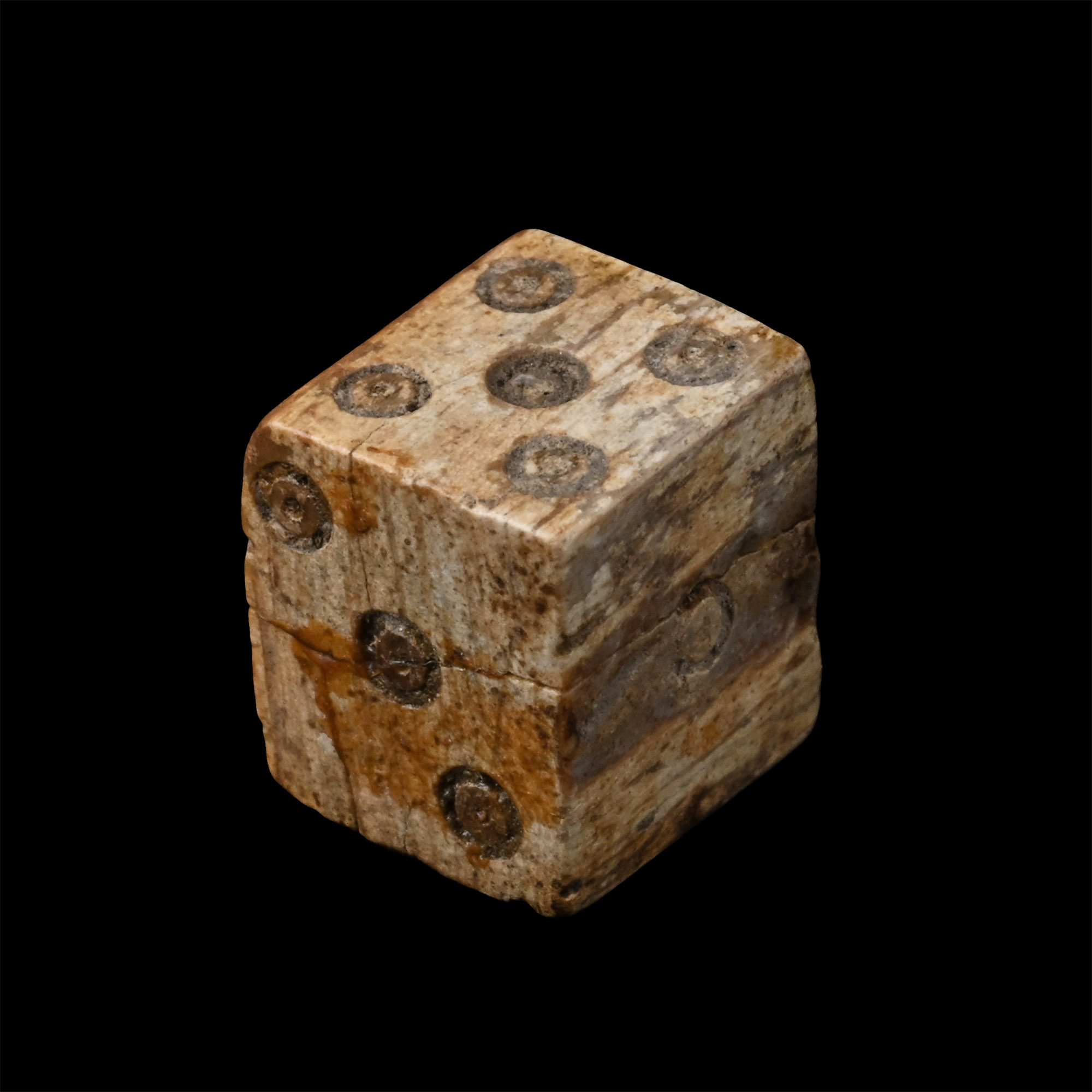 Roman Bone Gaming Die