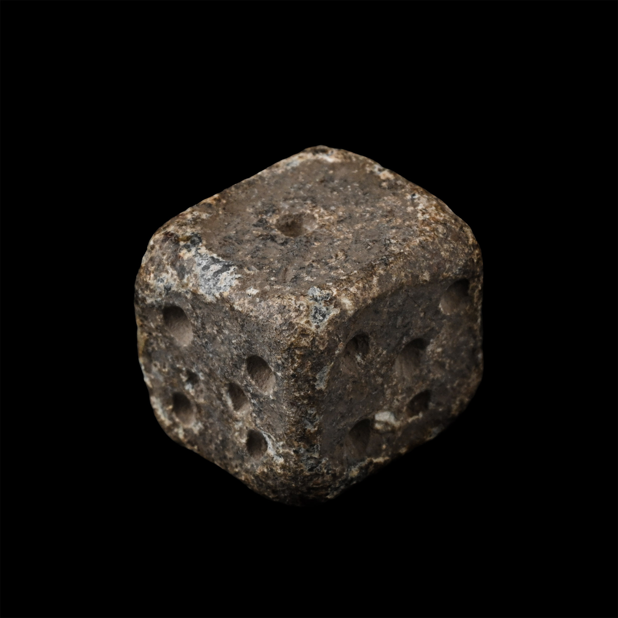 Roman Lead Gaming Die