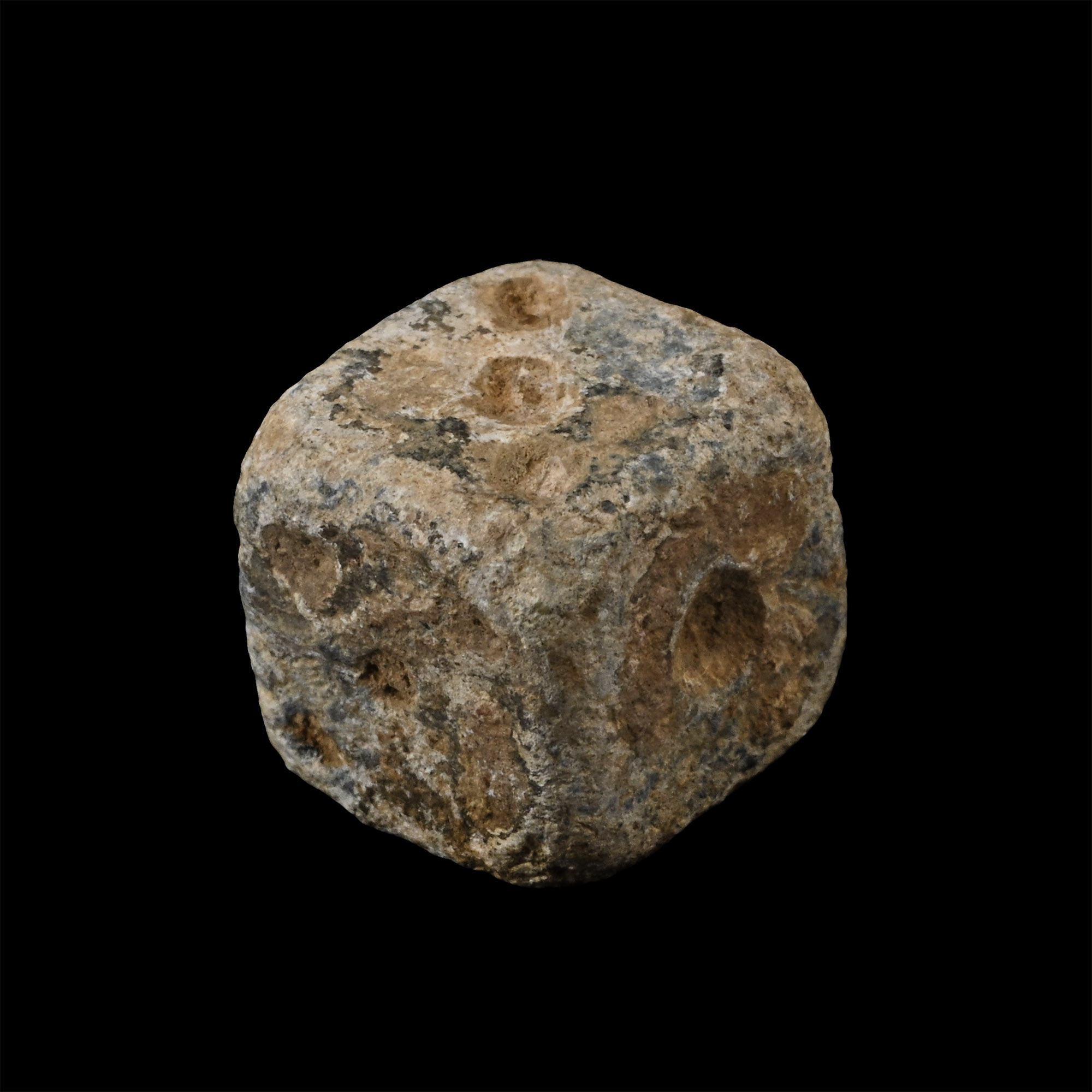 Roman Lead Gaming Die