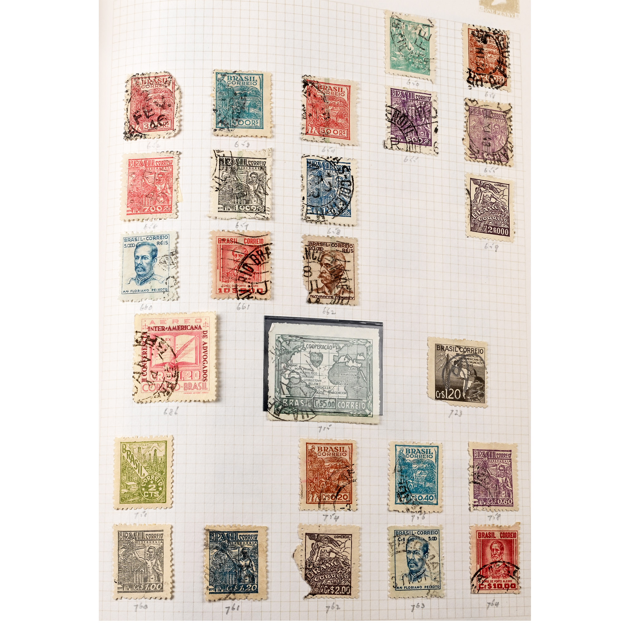 Loose Leaf Black Tower Album of World Stamps